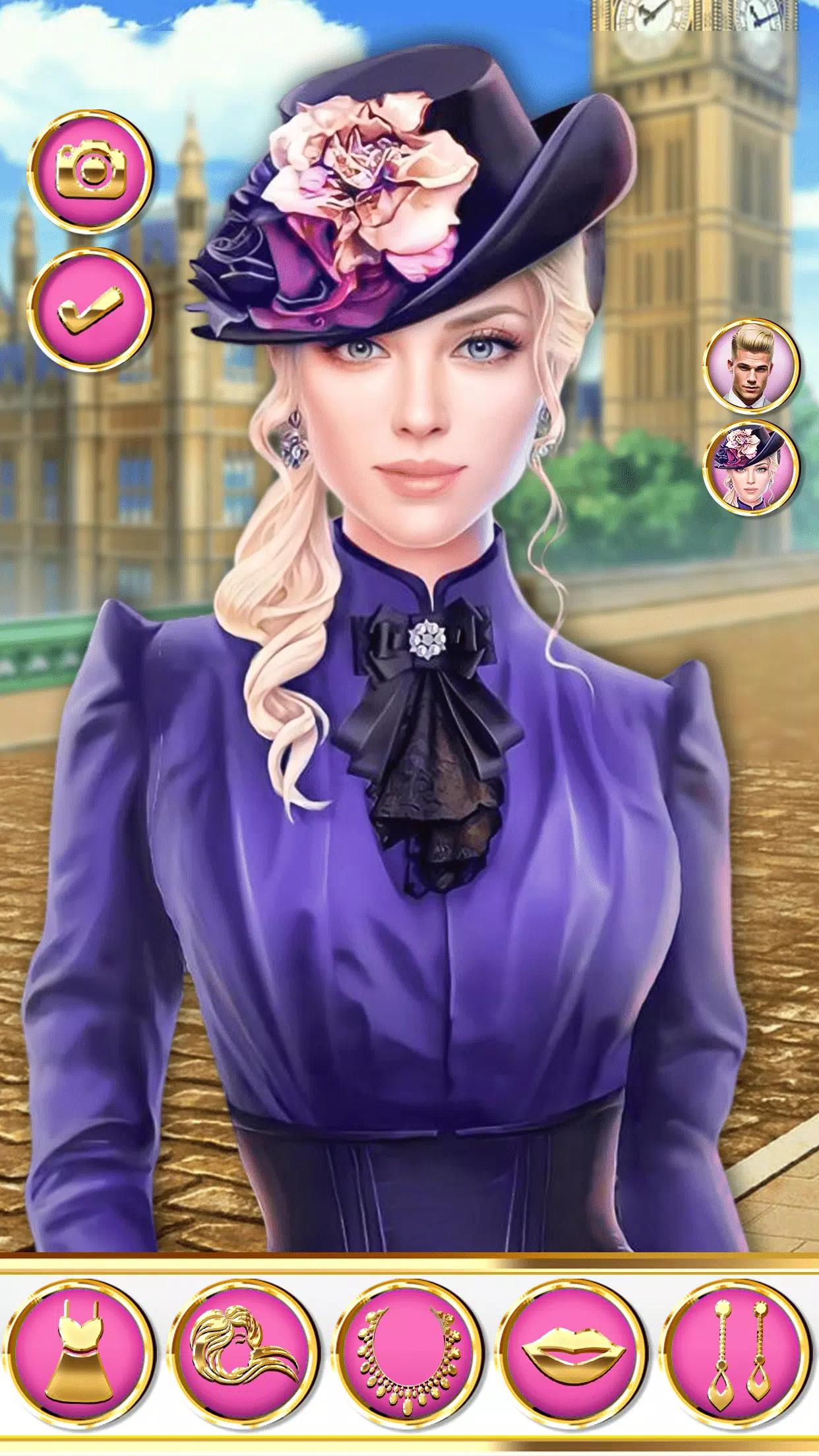 化妆：美容游戏