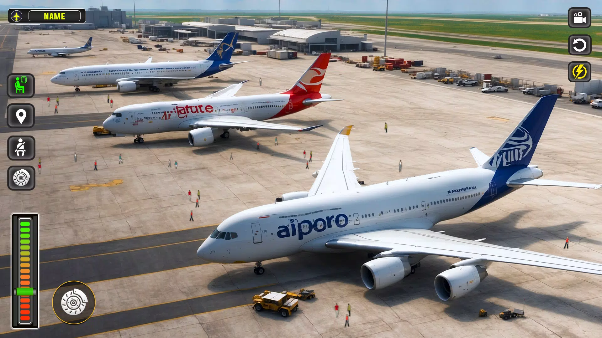 飞行员飞机模拟器游戏