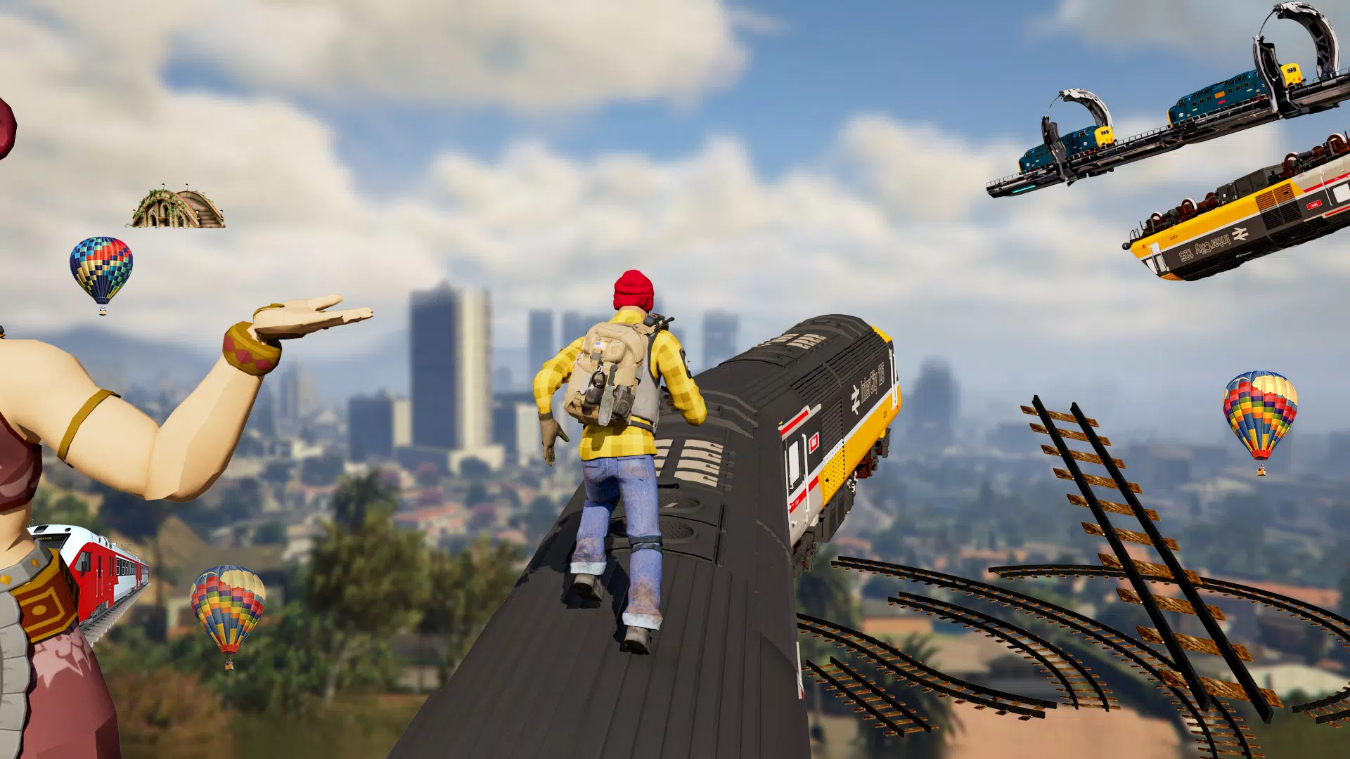 往上走! 天空跑酷攀登 往上走! 天空跑酷攀登