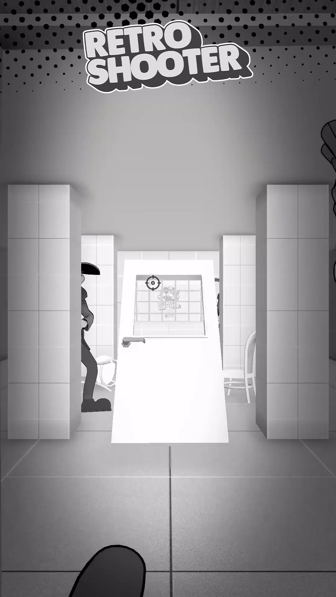 复古射击运动员