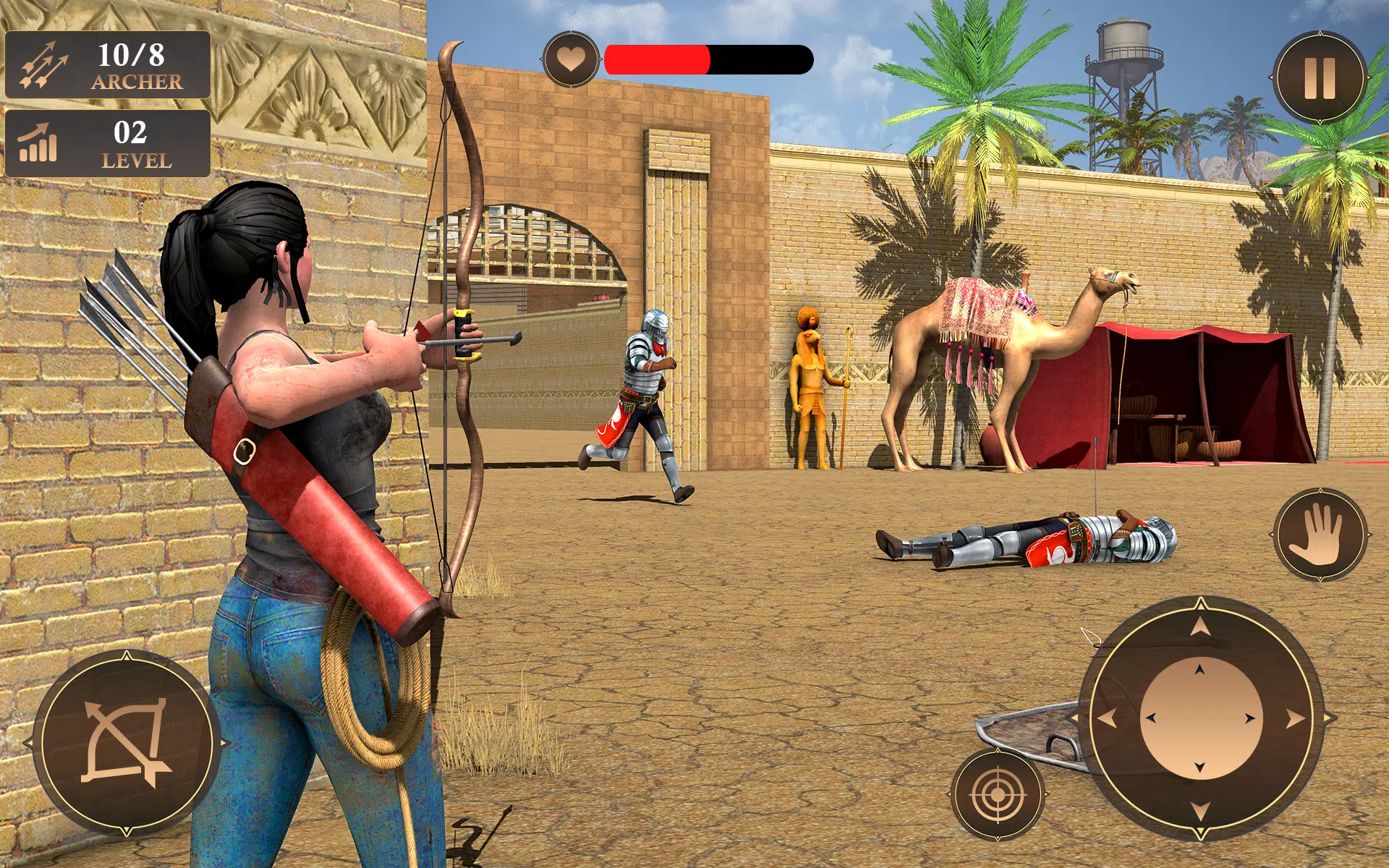 忍者武士弓箭手射击 忍者武士弓箭手射击