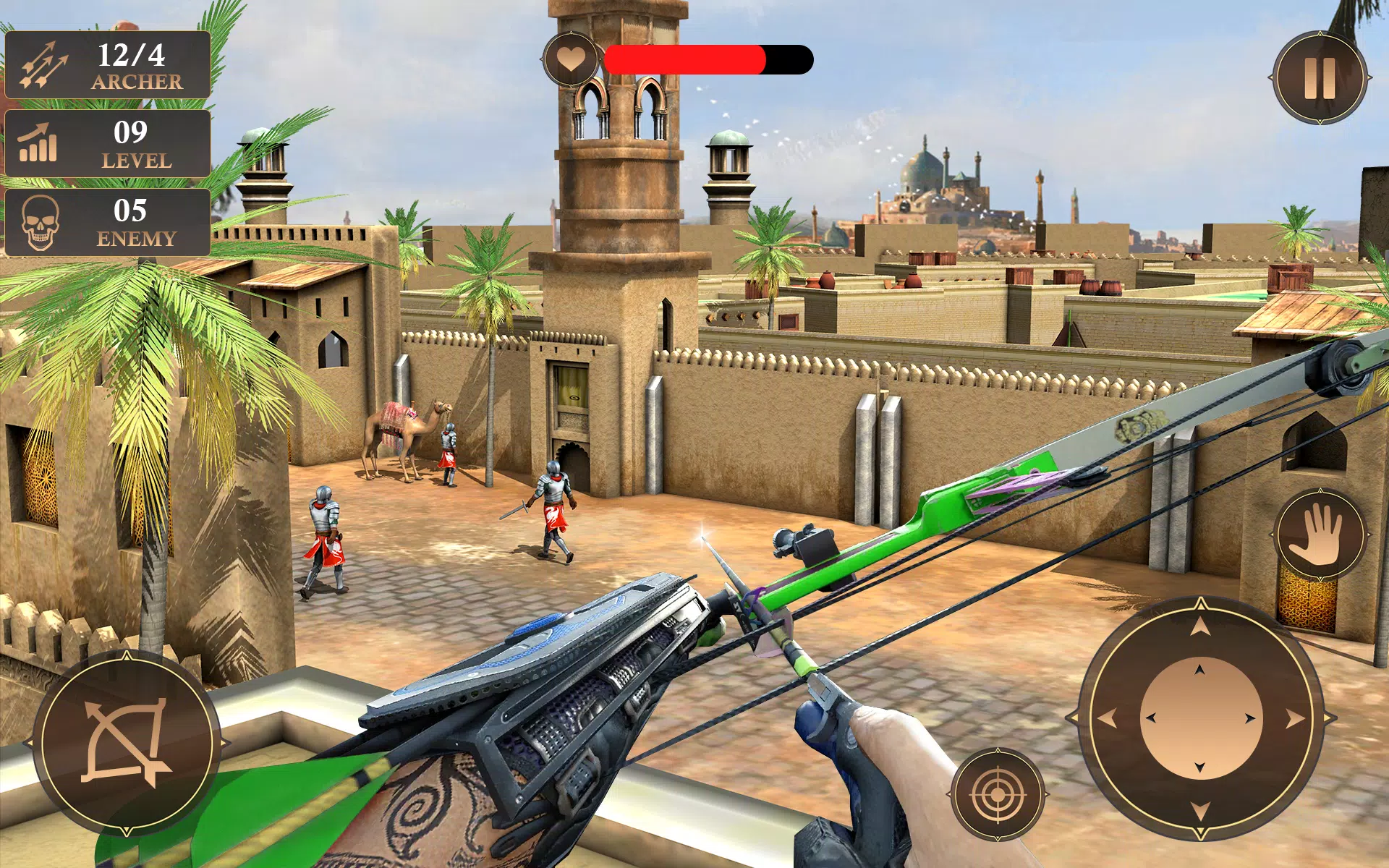 忍者武士弓箭手射击 忍者武士弓箭手射击