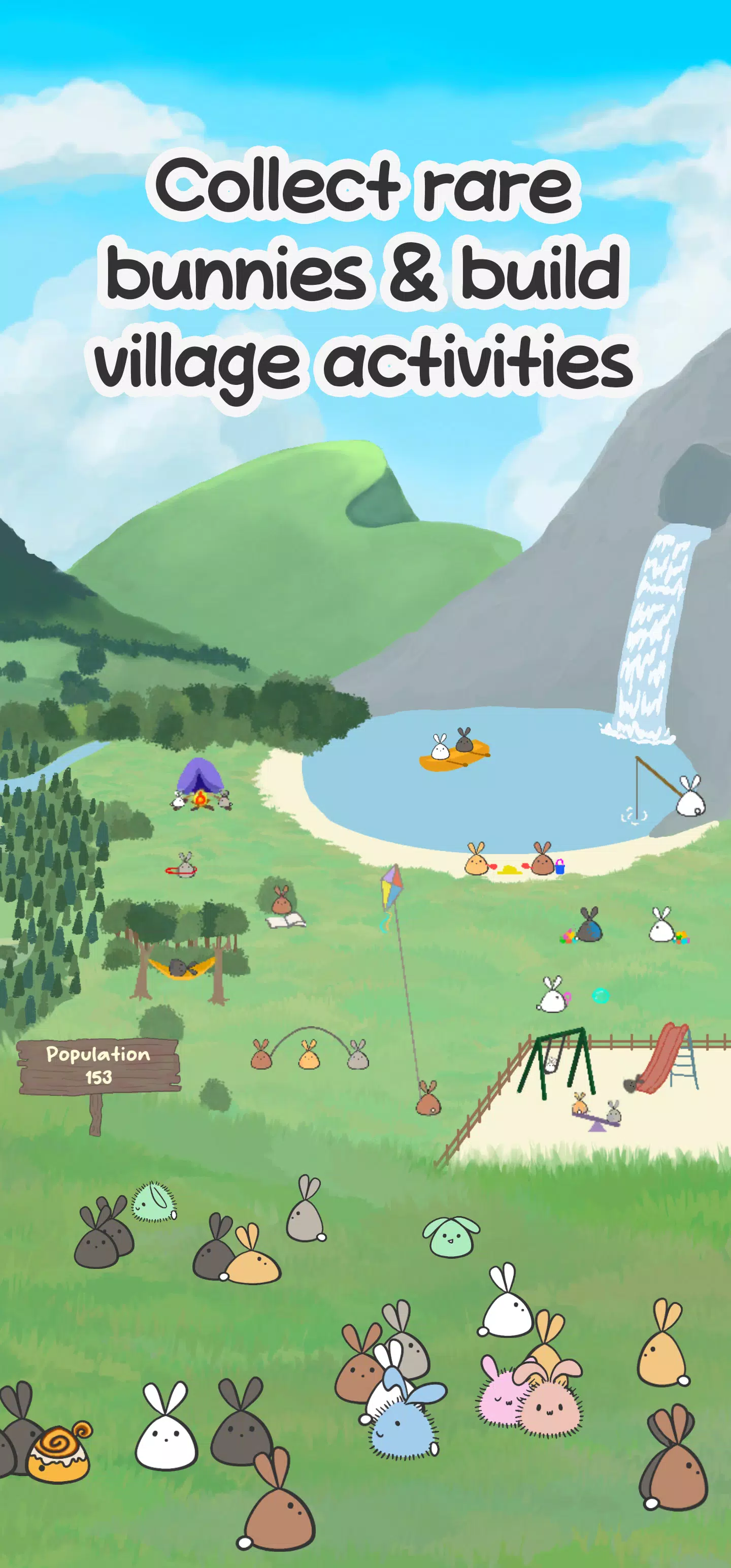 Fluffle:兔子空闲游戏 Fluffle:兔子空闲游戏