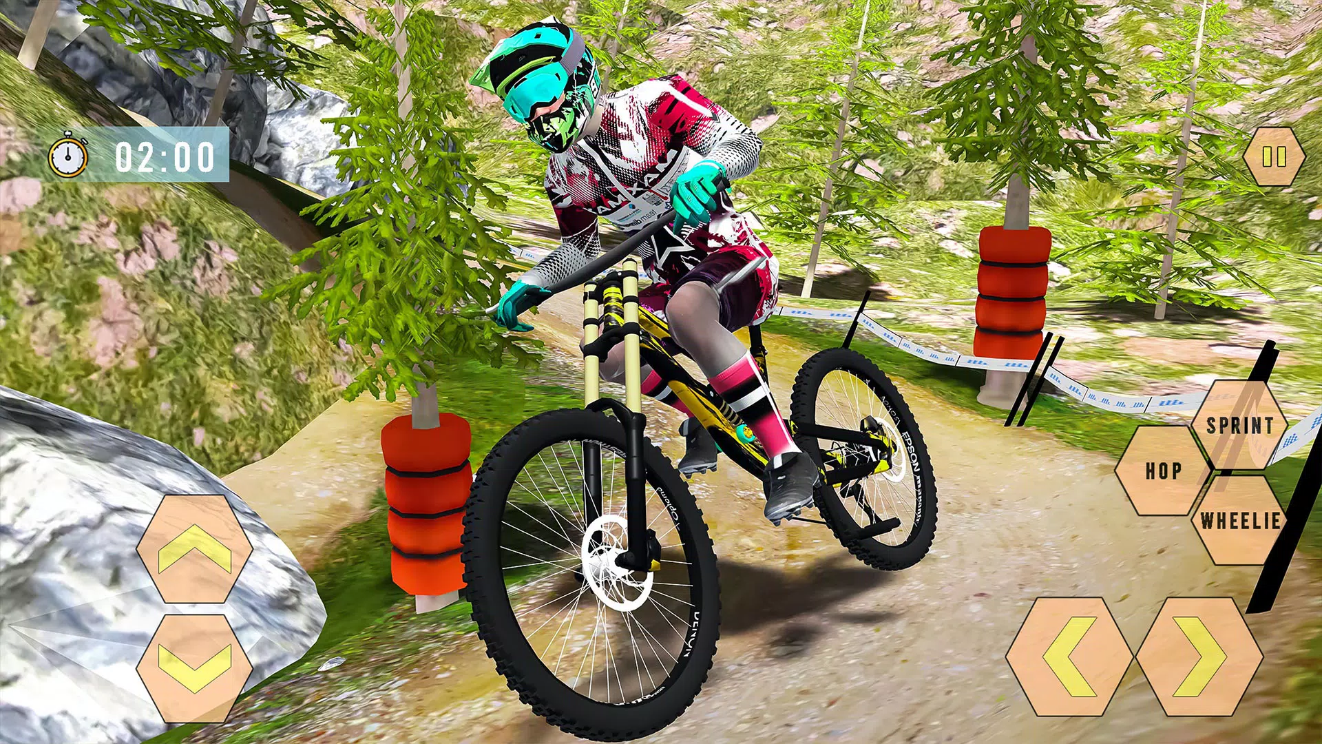 Bmx特技自行车MX骑手