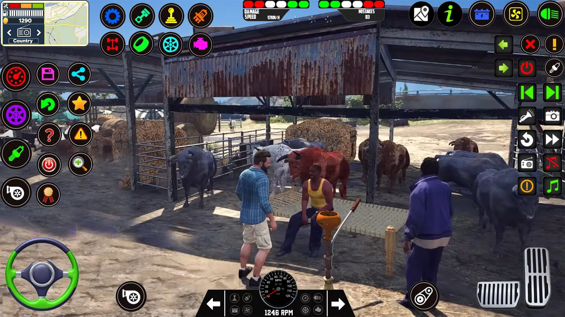 货运动物卡车驾驶3D