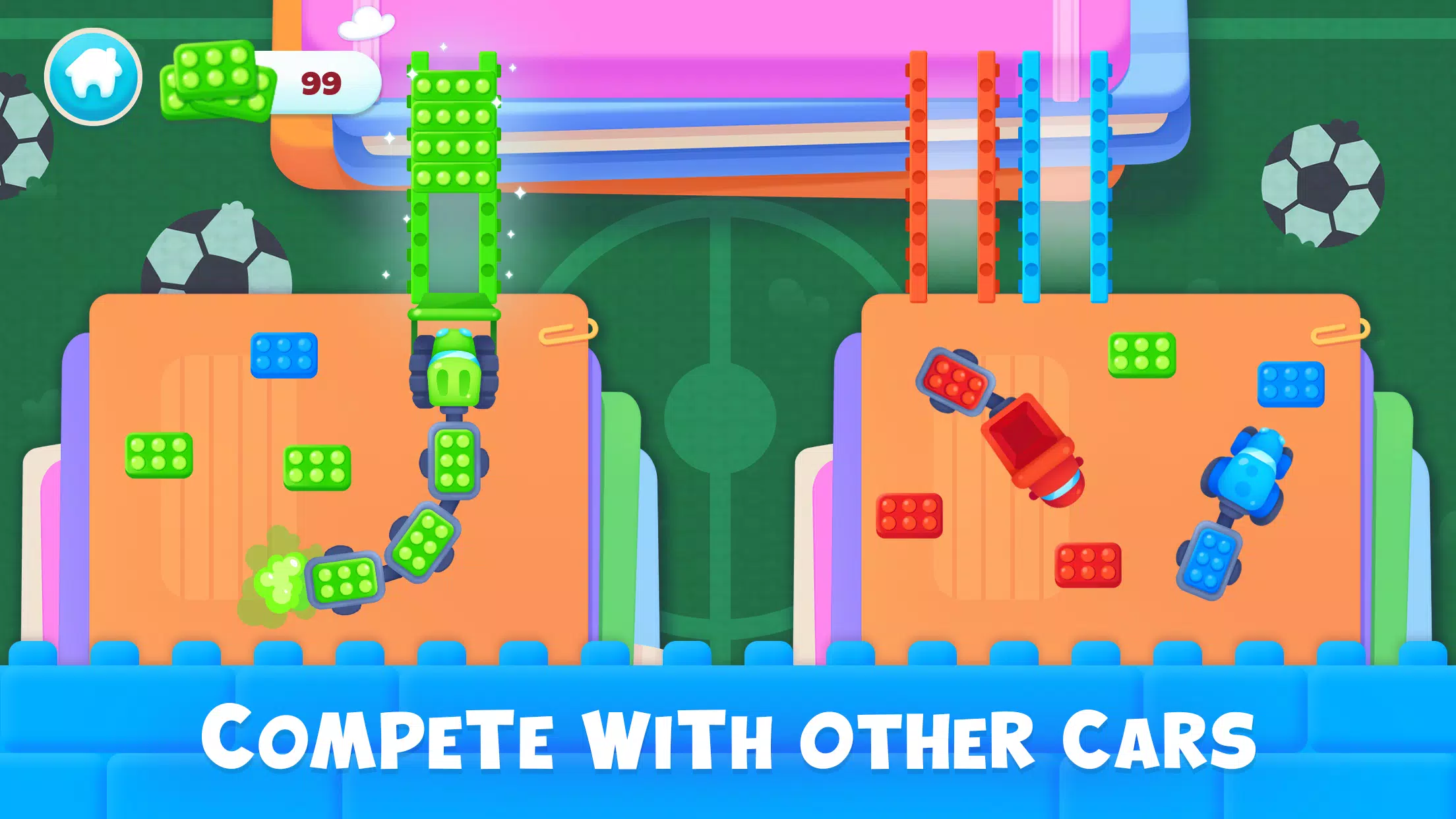 Stacky Bridge儿童卡车游戏