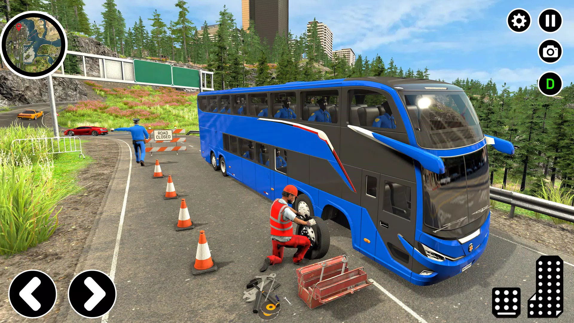 警用客车驾驶模拟器