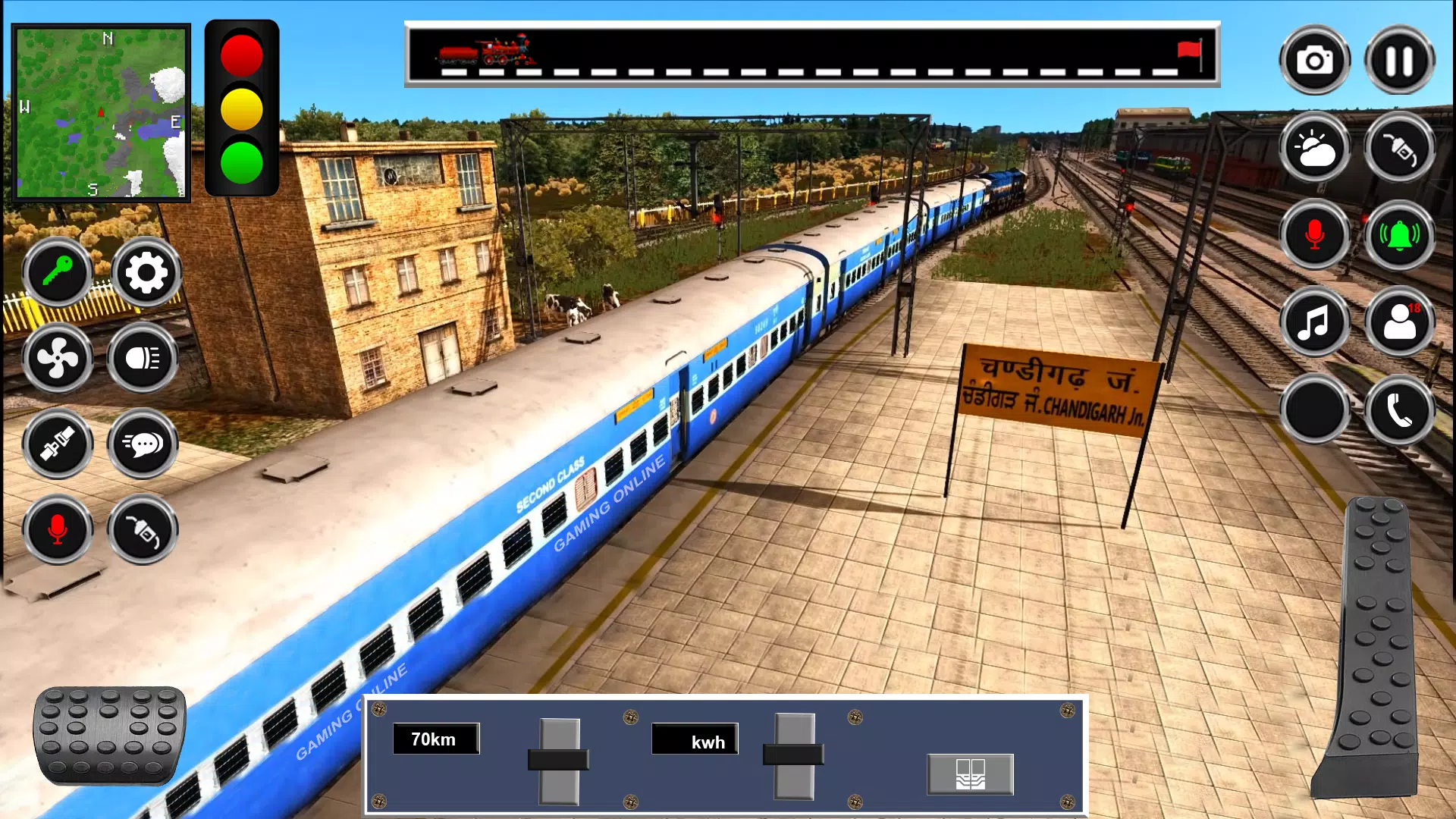 印度火车模拟游戏