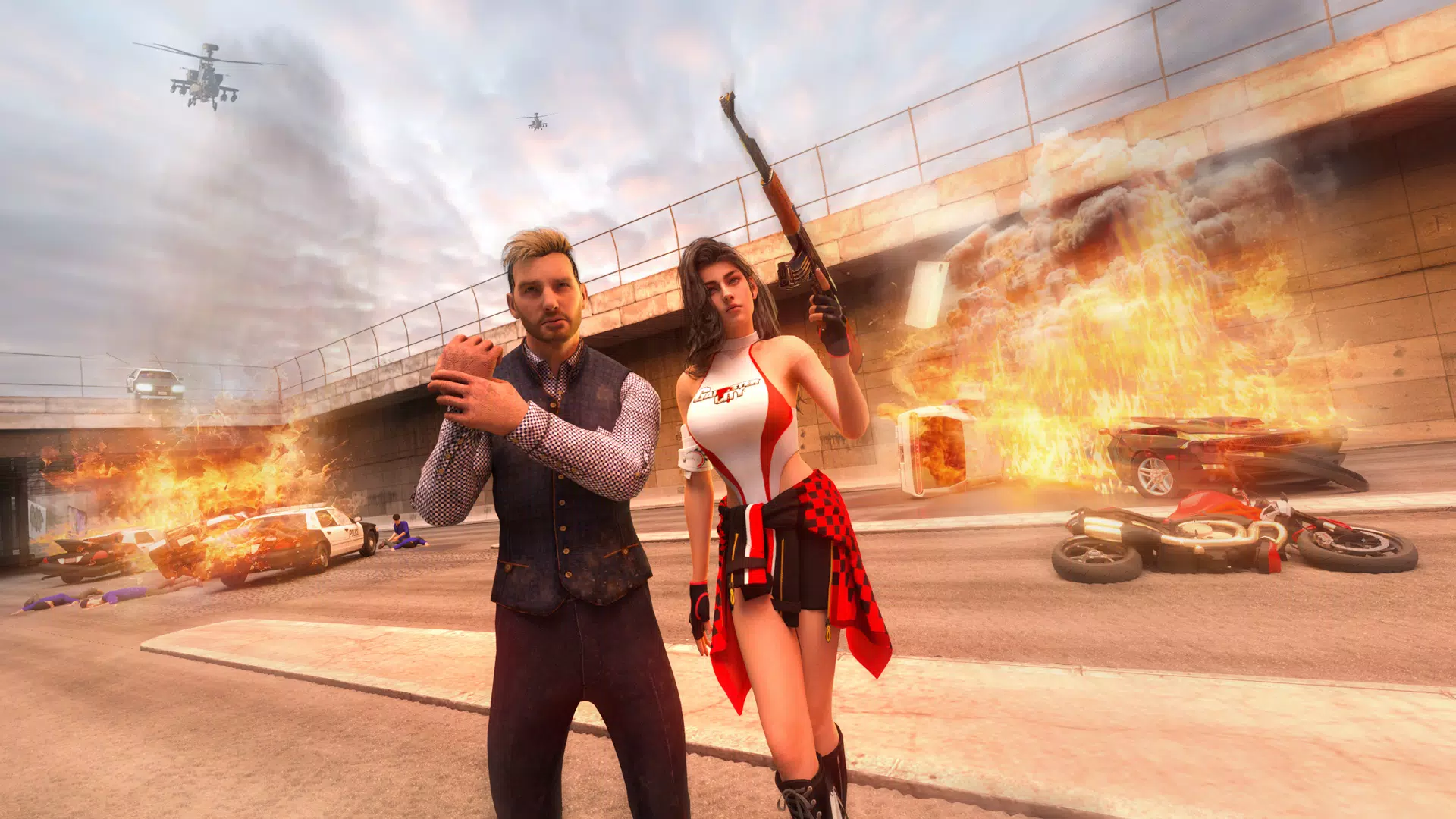 城市黑帮黑手党犯罪游戏