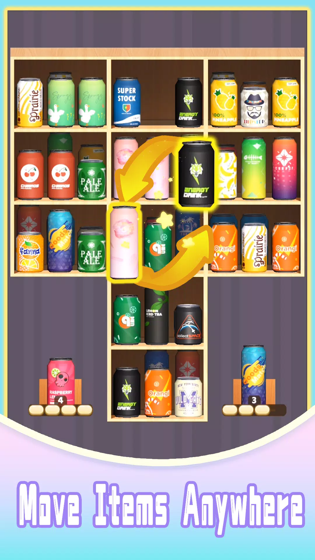 排序Tidy 3D:拼图排序