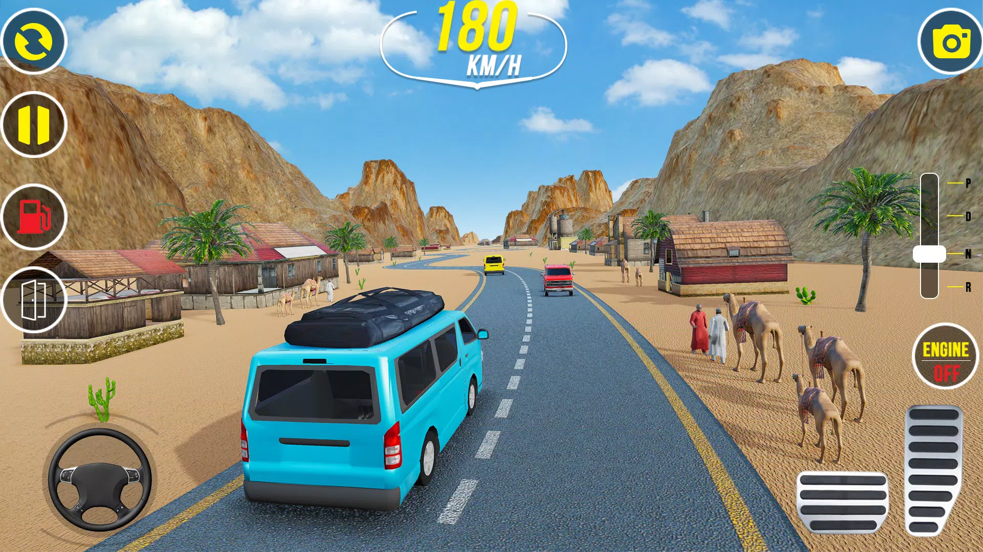 汽车游戏3D:迪拜面包车游戏 汽车游戏3D:迪拜面包车游戏