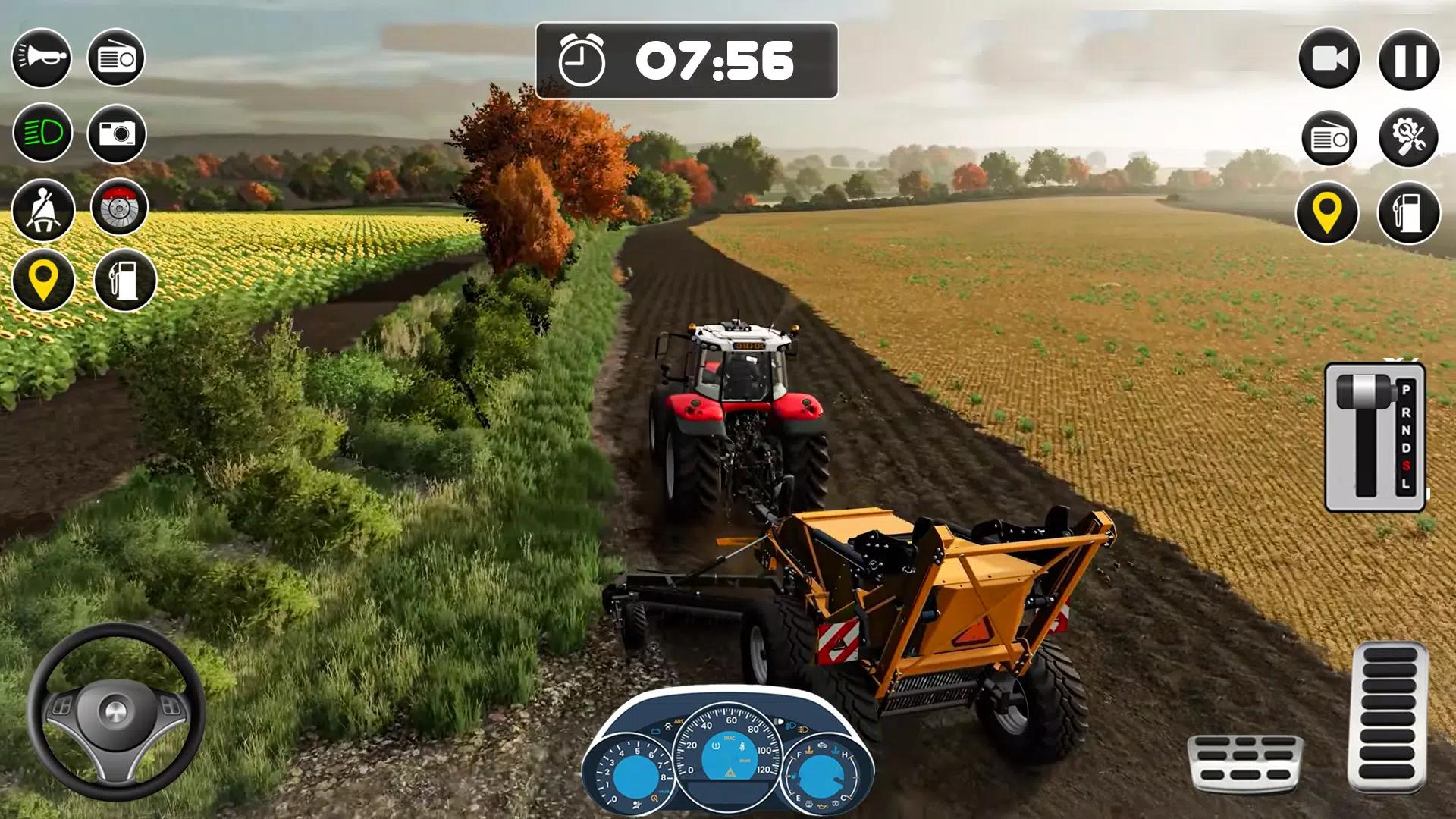 农业模拟器拖拉机游戏