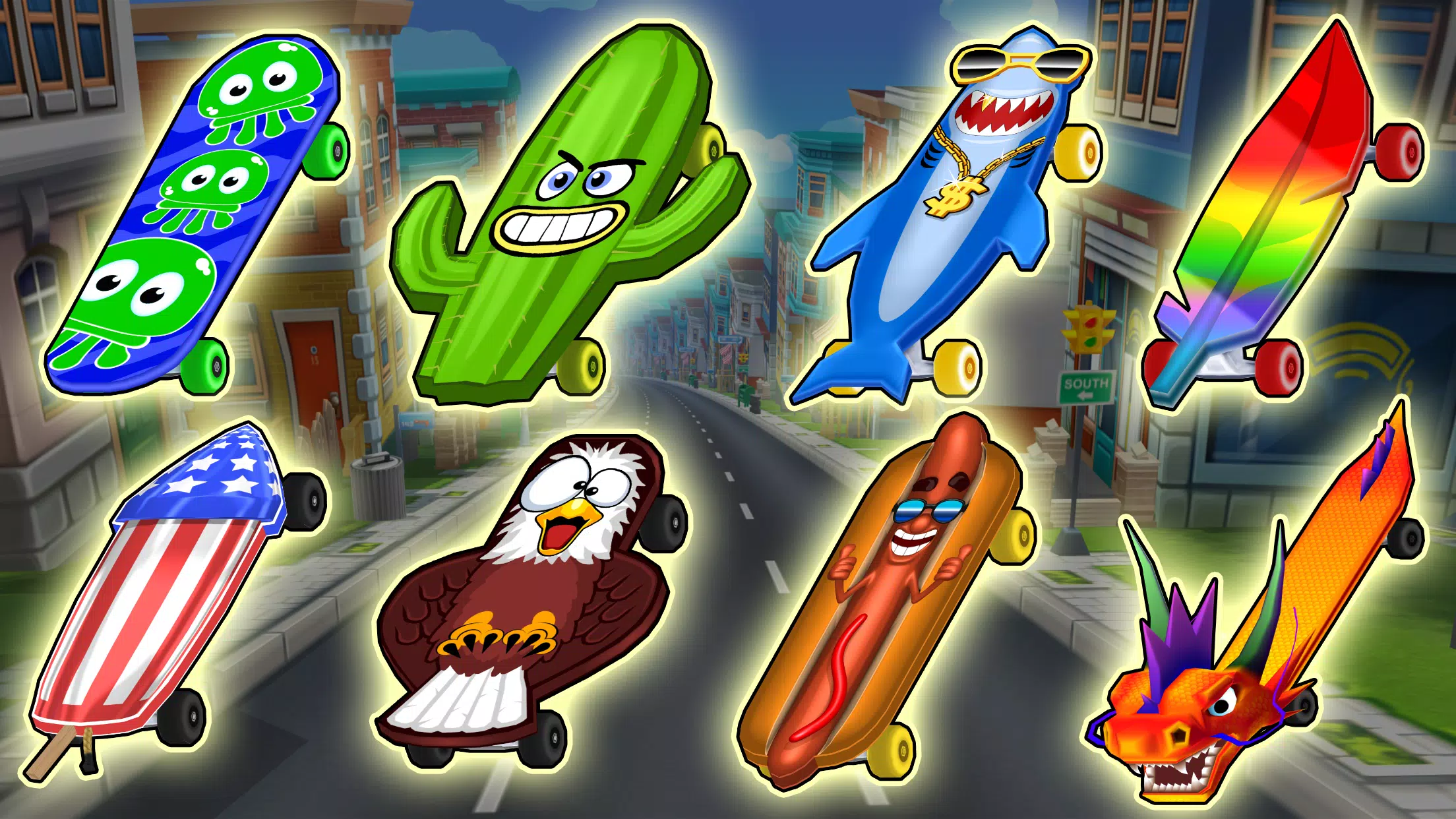 Skate Run无尽滑板