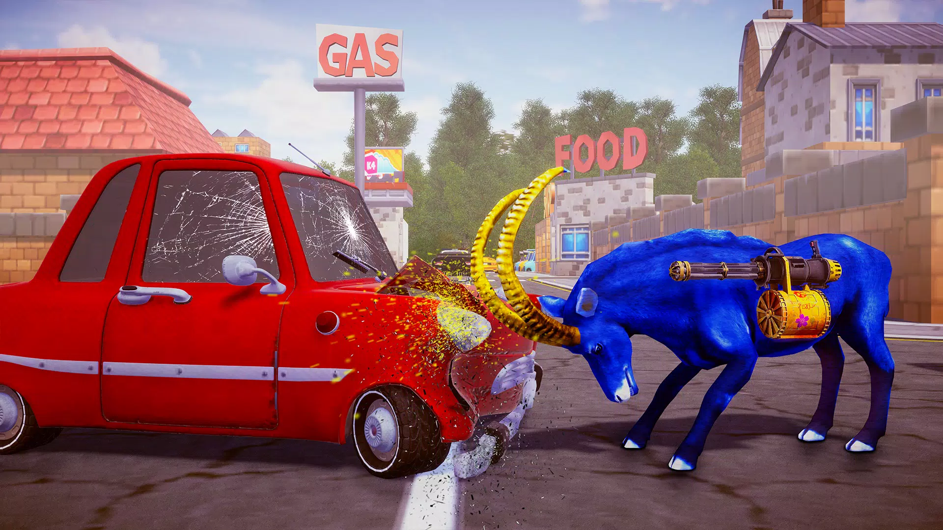 我的山羊模拟器城市救援 我的山羊模拟器城市救援