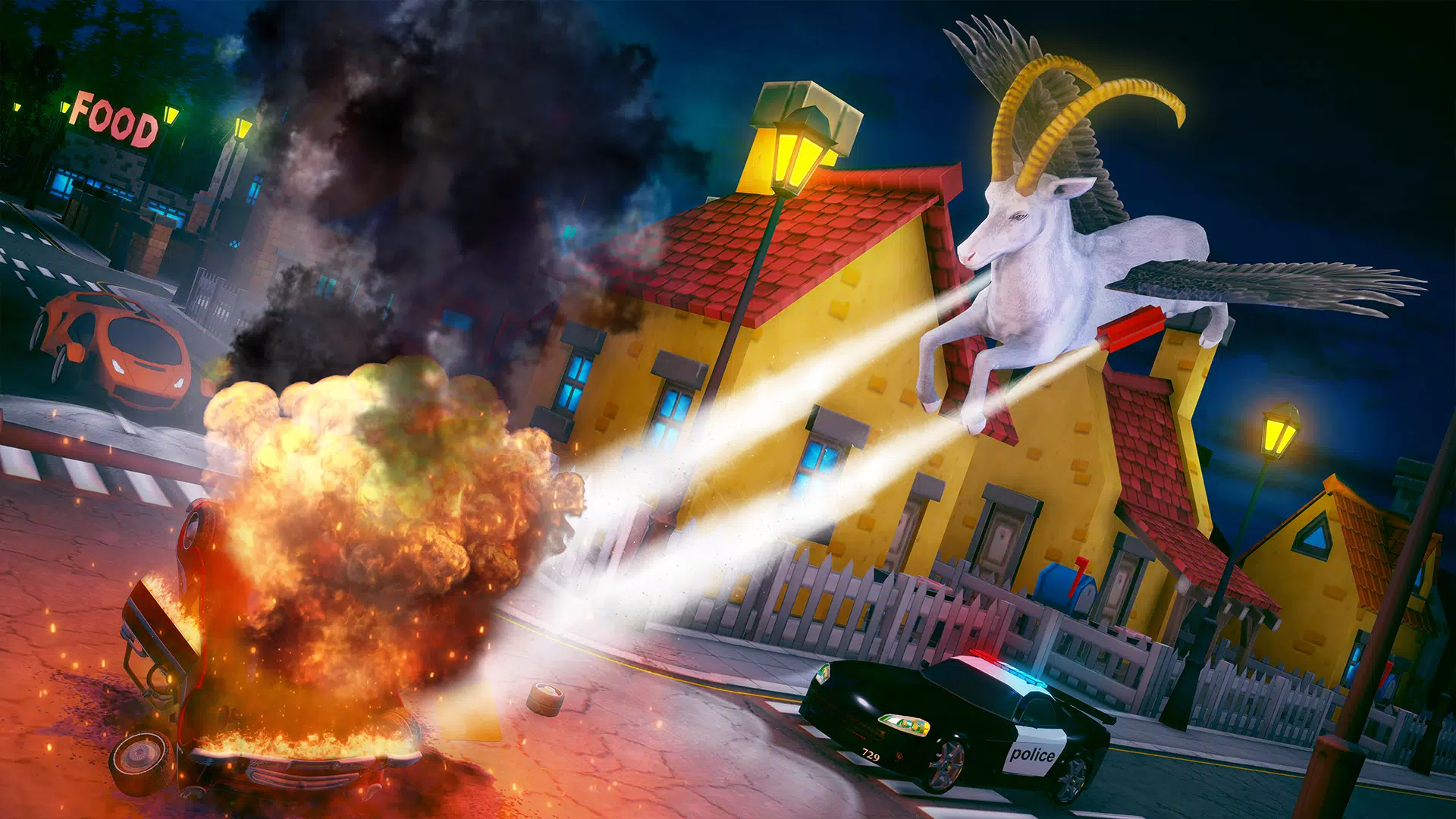 我的山羊模拟器城市救援 我的山羊模拟器城市救援