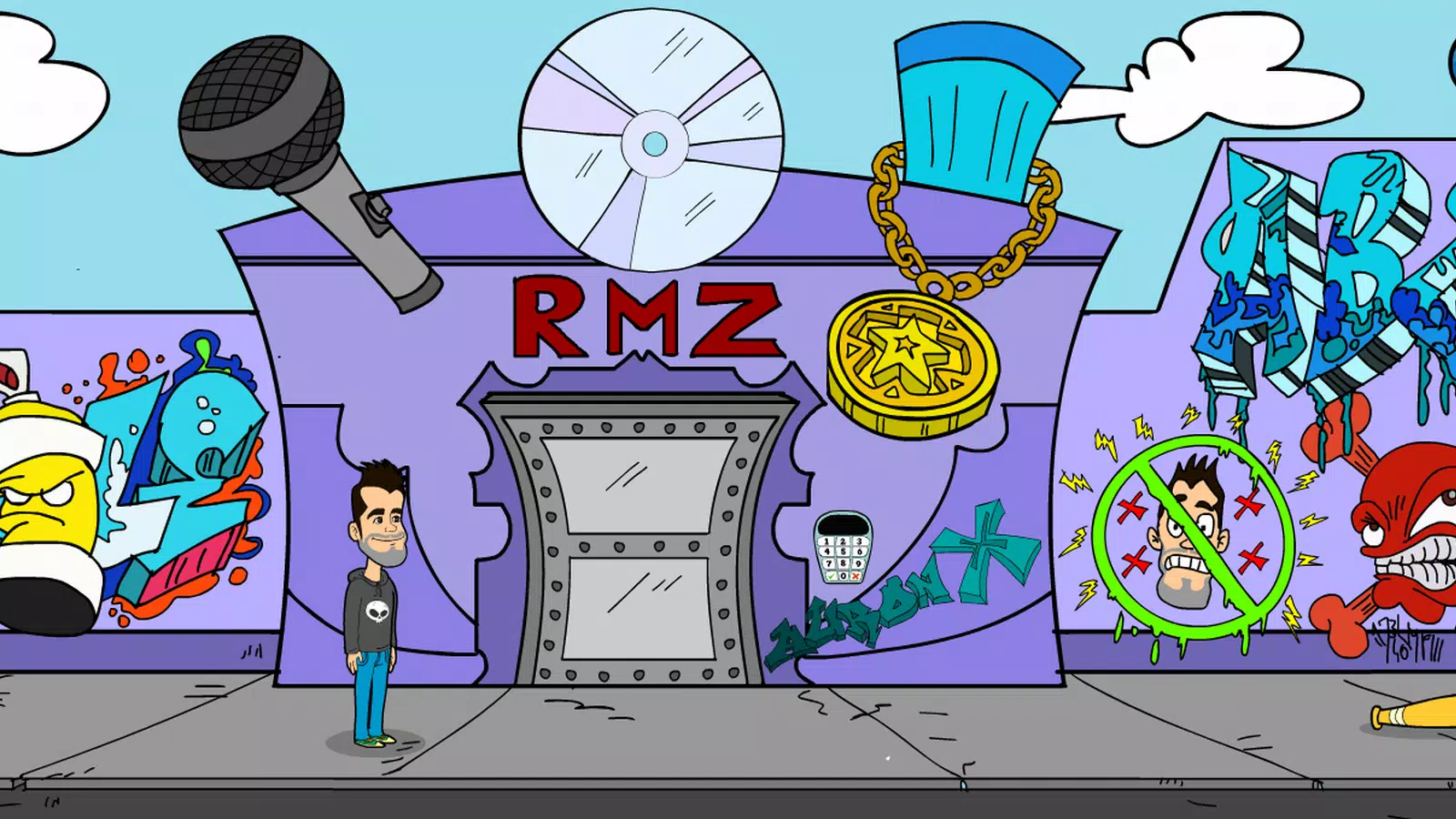 Auronn玩电锯陷阱