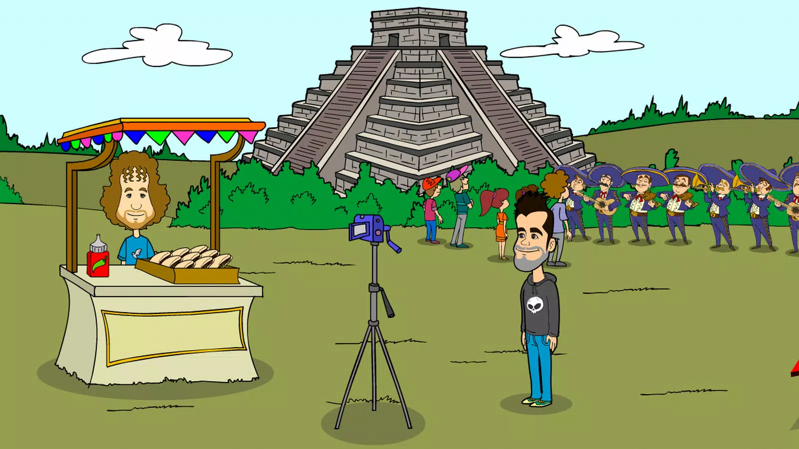 Auronn玩电锯陷阱