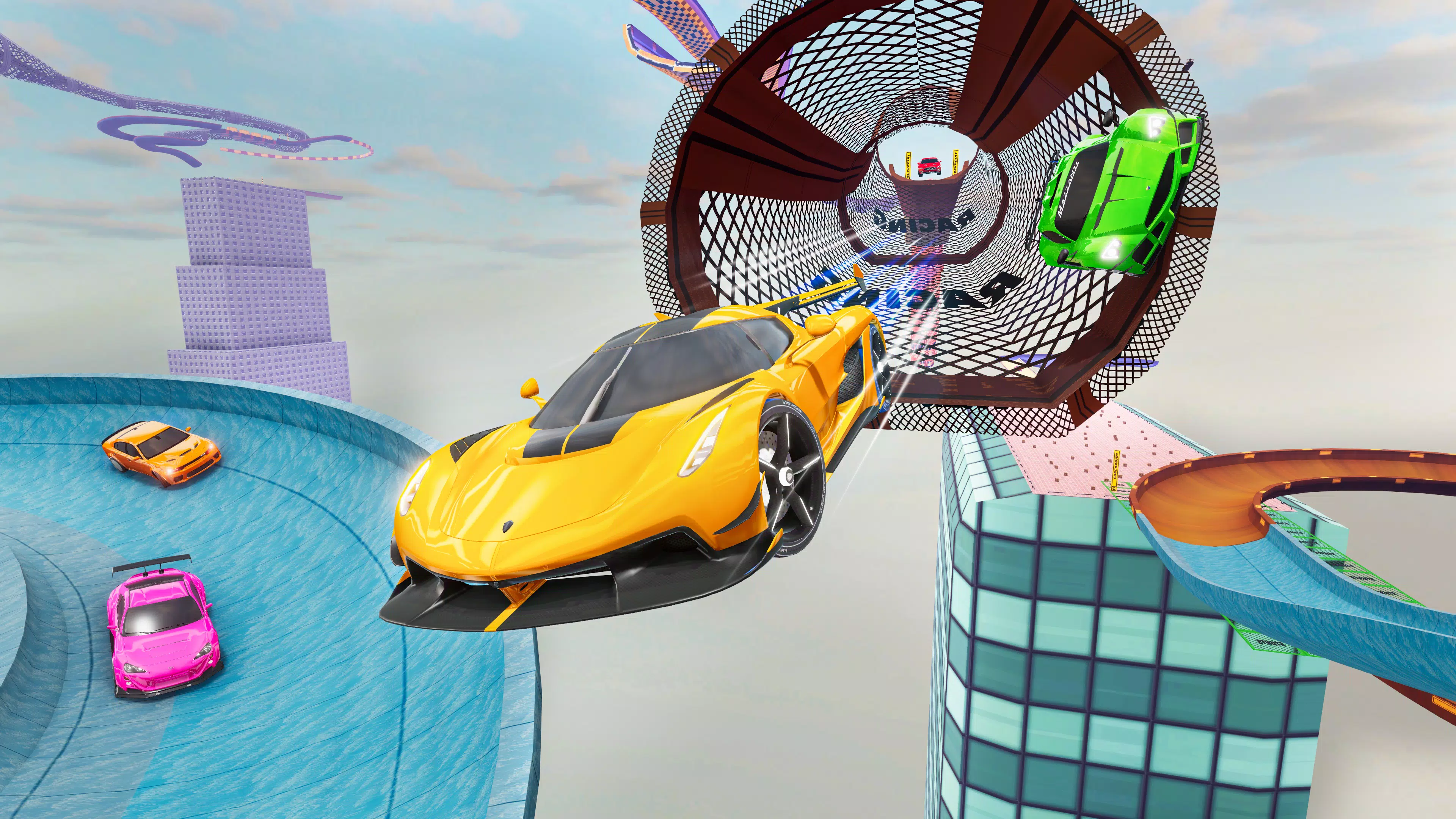 真实的 匆忙 赛车 闪电车