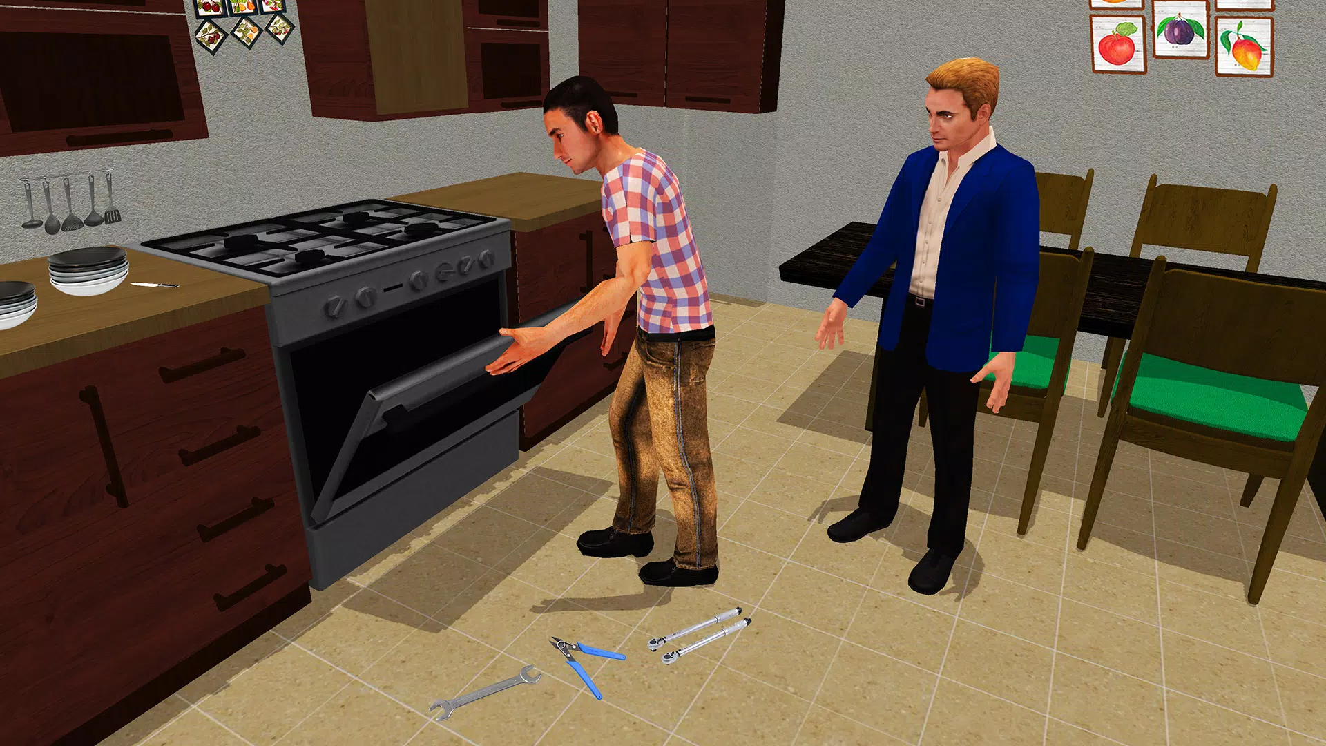 爸爸家庭虚拟生活游戏