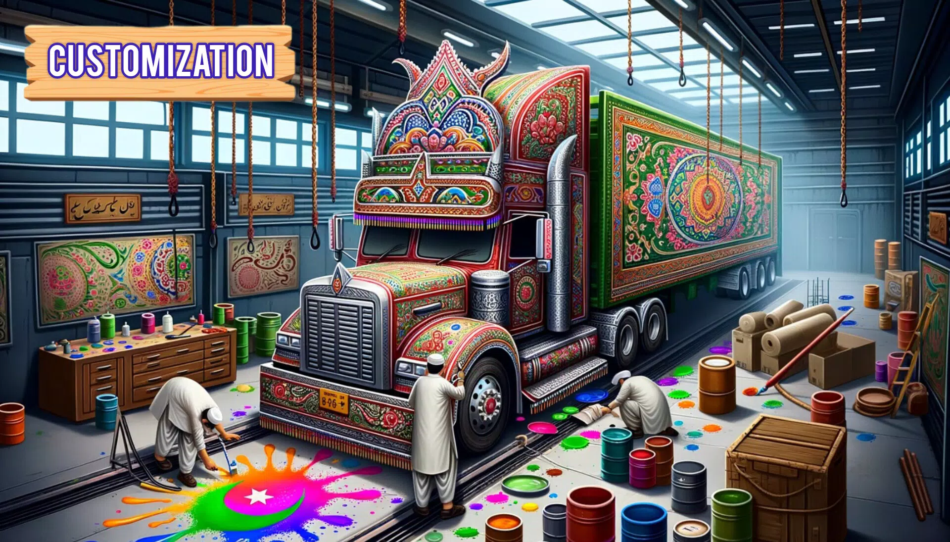 印度货运卡车模拟器 印度货运卡车模拟器