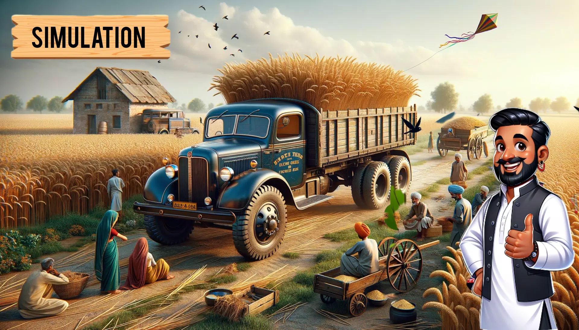 印度货运卡车模拟器 印度货运卡车模拟器