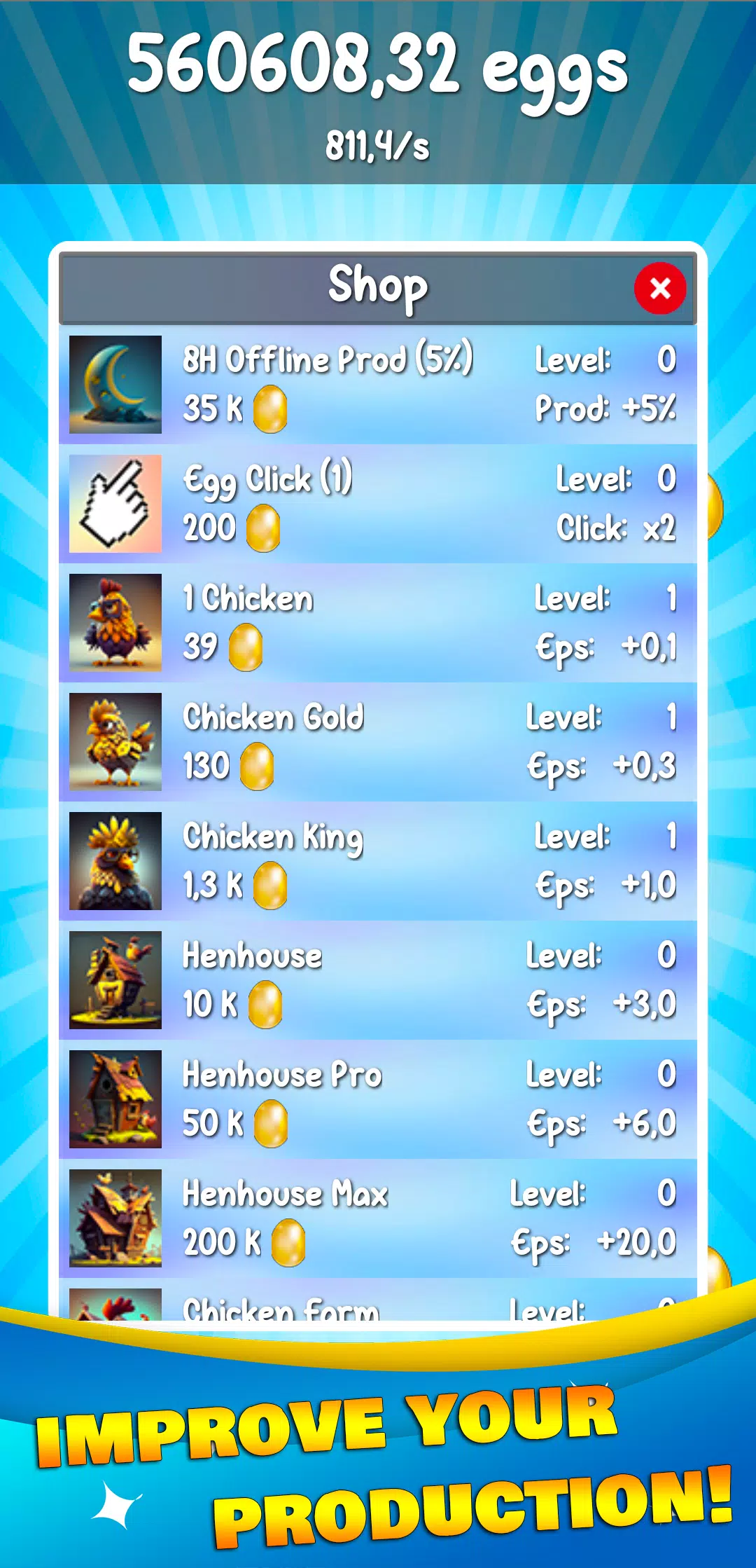 鸡蛋点击器-闲置水龙头大亨