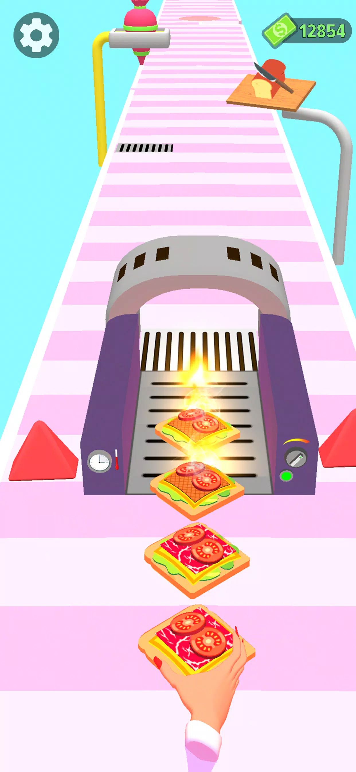 三明治赛跑:跑步游戏 三明治赛跑:跑步游戏