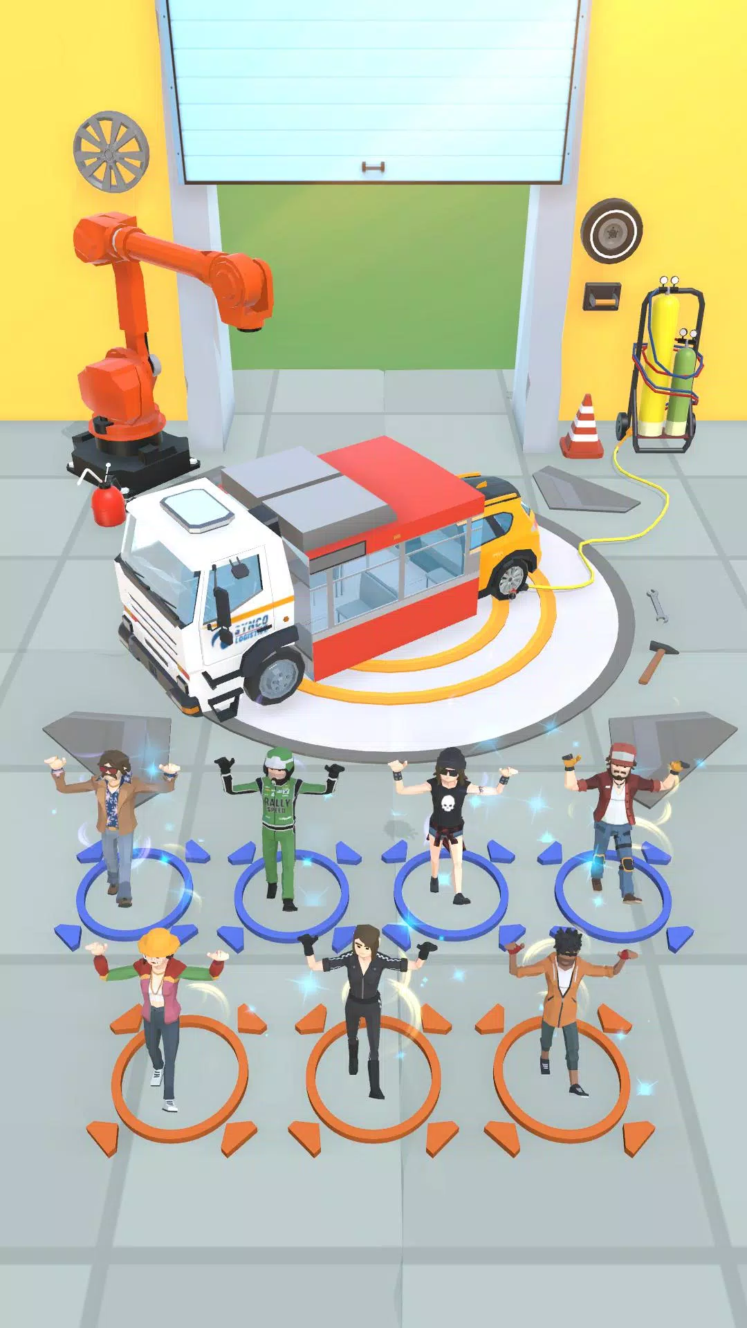 汽车合并:工艺和跳跃 汽车合并:工艺和跳跃