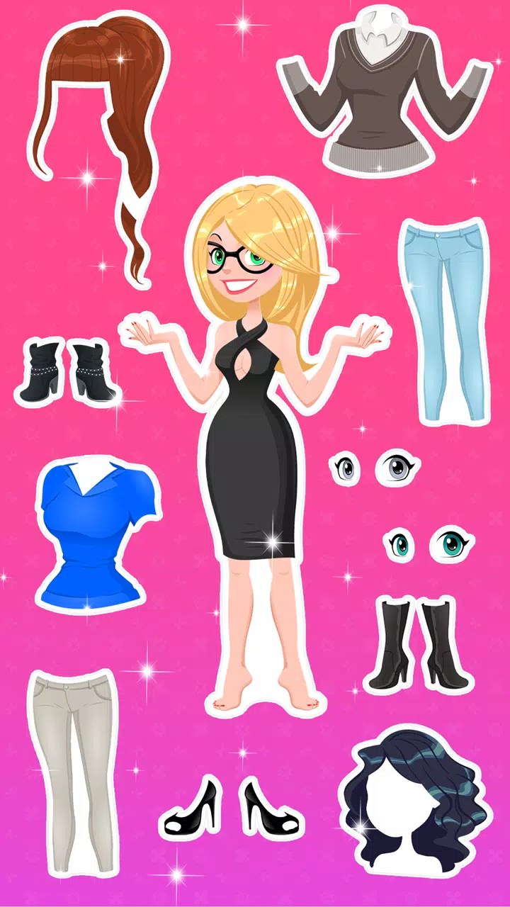 DIY纸娃娃：装扮游戏