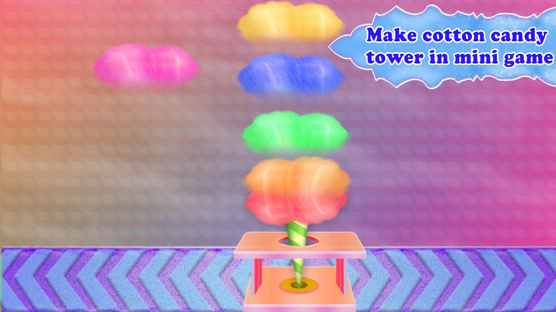 甜蜜的糖果 DIY 店食品游戏