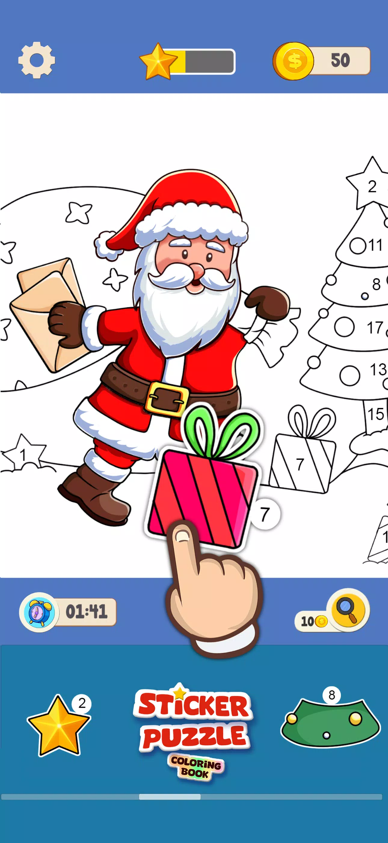 贴纸拼图-彩色书 贴纸拼图-彩色书