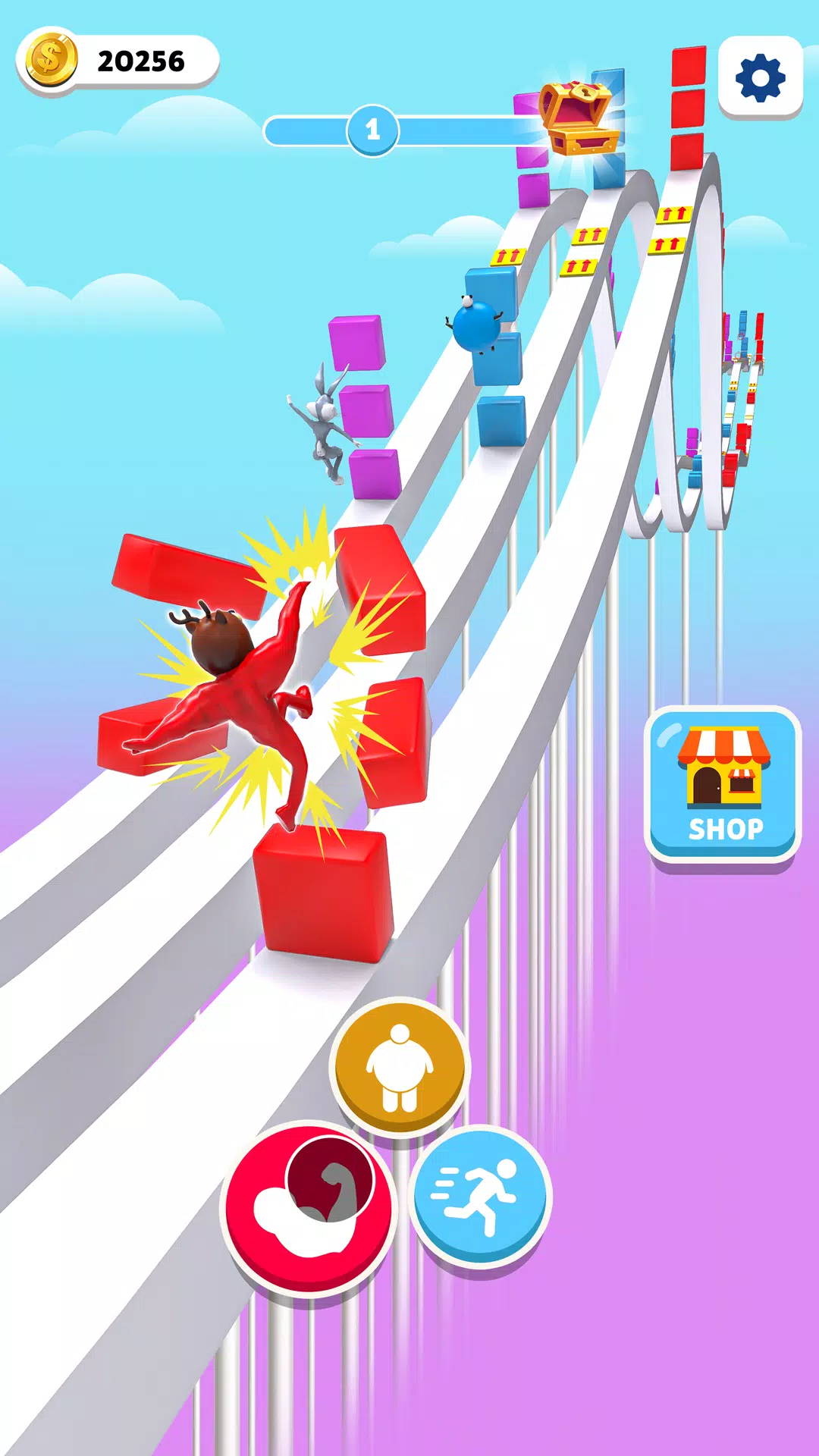 变形：变形游戏