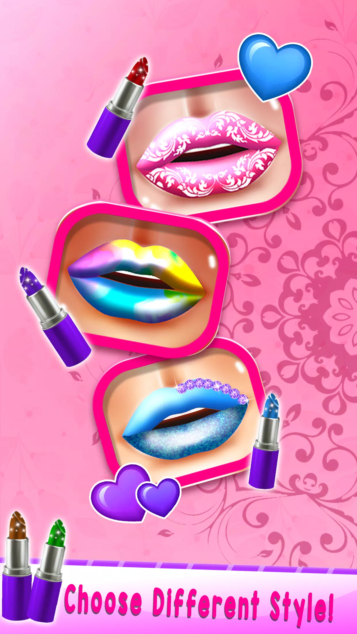 唇艺游戏：口红化妆