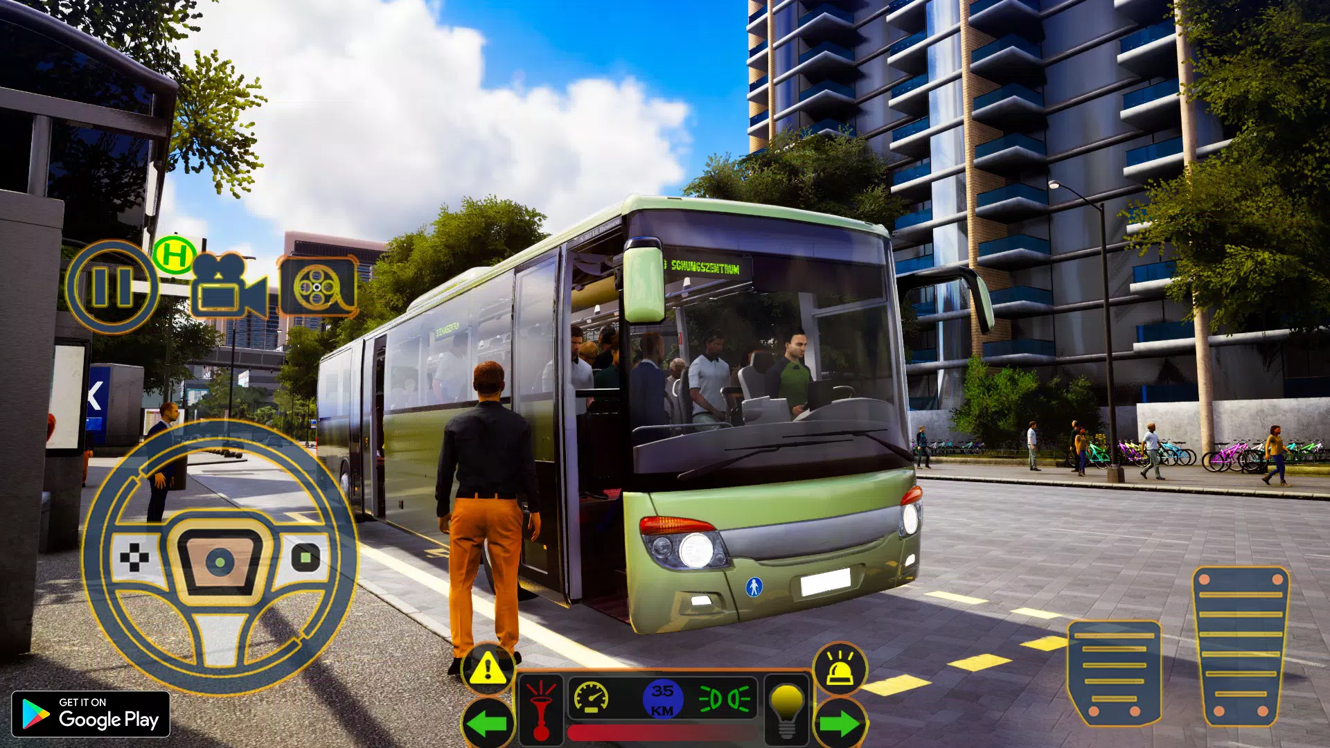 美国巴士模拟器:巴士3D游戏 美国巴士模拟器:巴士3D游戏