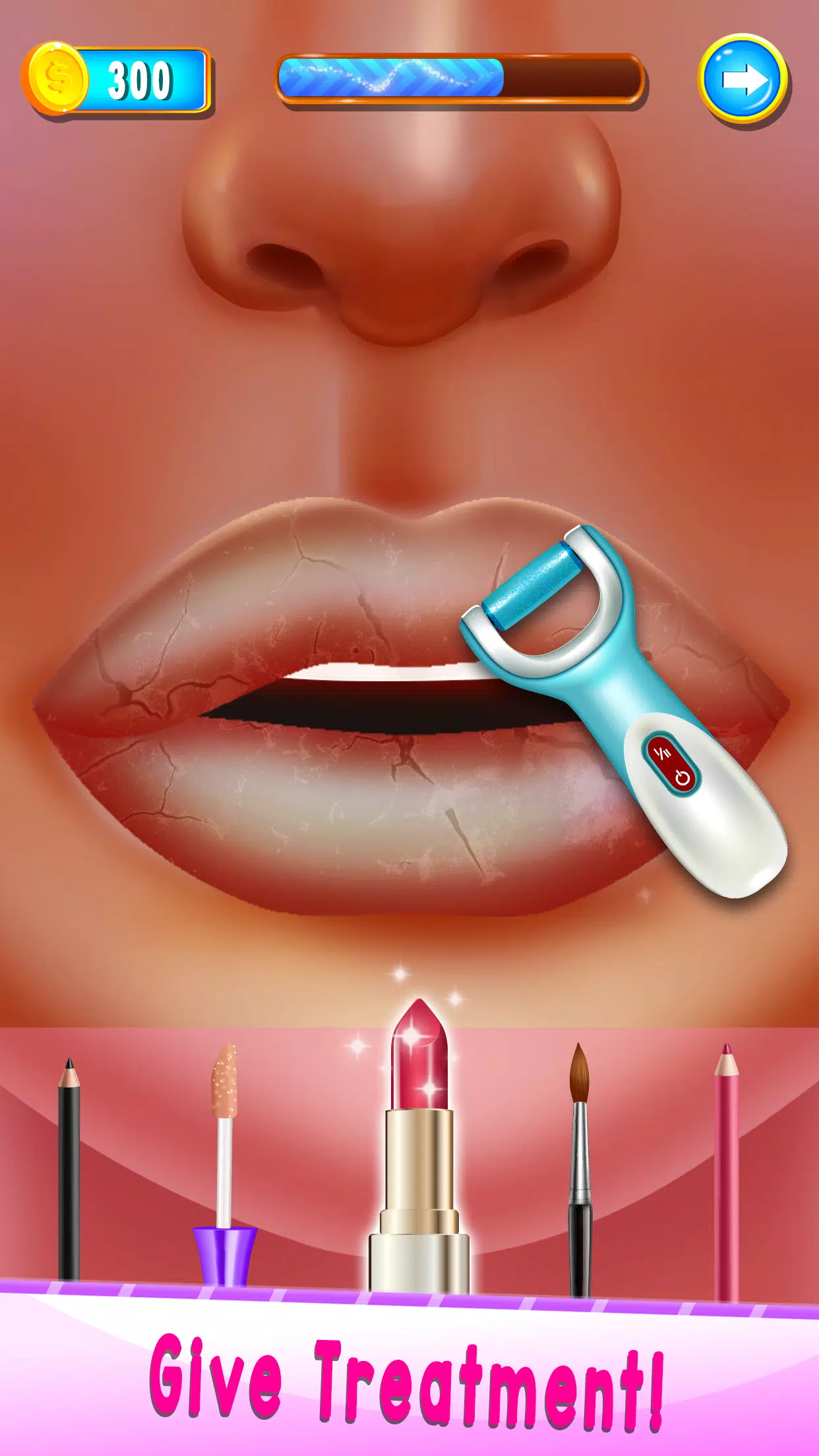 唇艺游戏：口红化妆