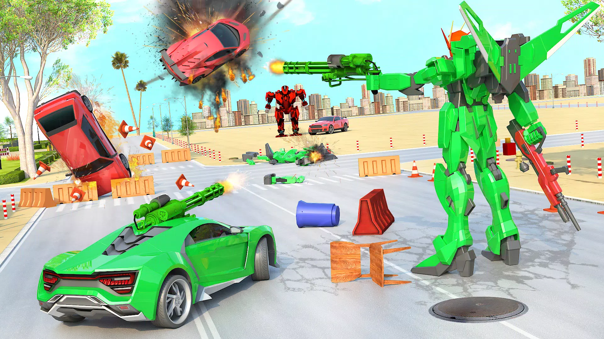 AI机器人汽车变压器游戏 AI机器人汽车变压器游戏