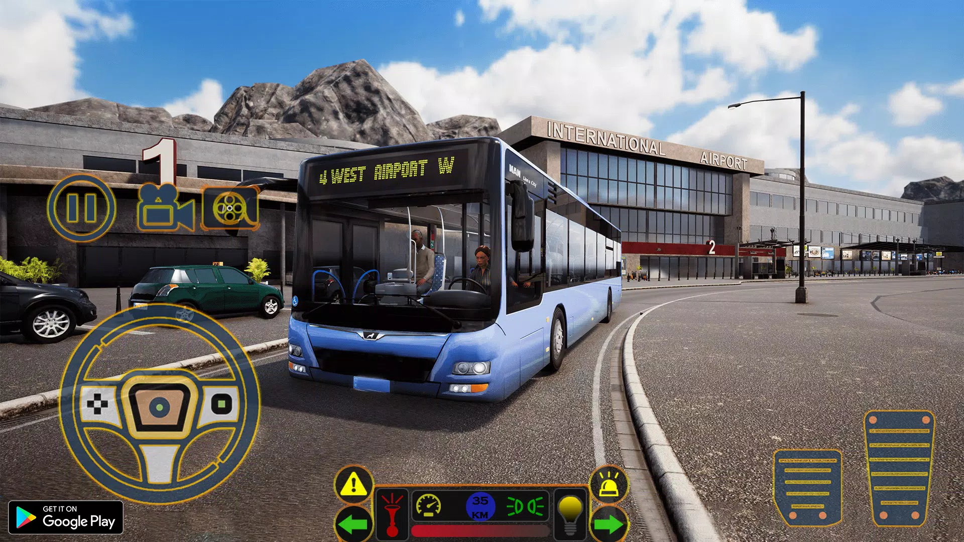 美国巴士模拟器:巴士3D游戏 美国巴士模拟器:巴士3D游戏