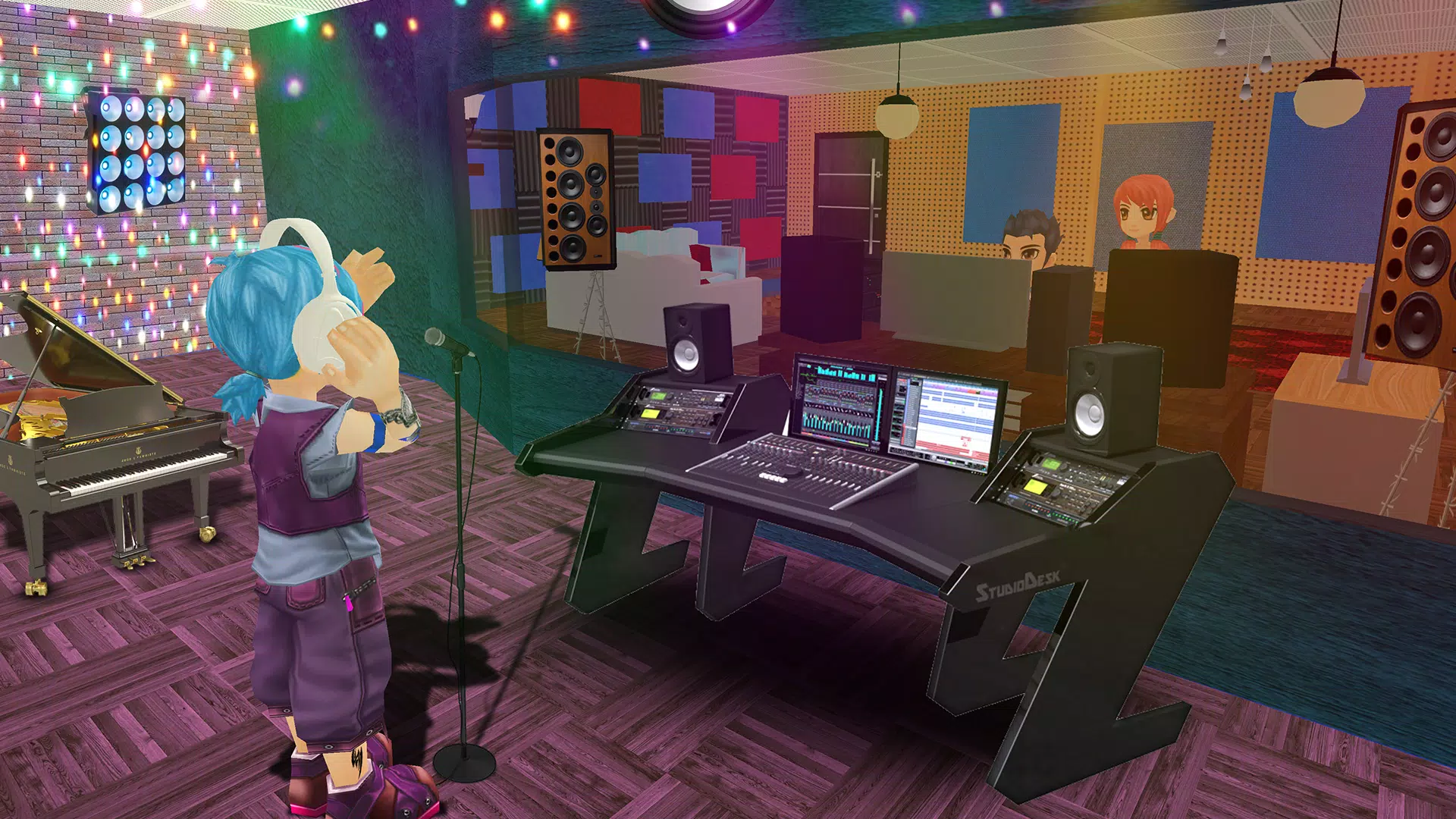 歌手唱歌幸福生活模拟器