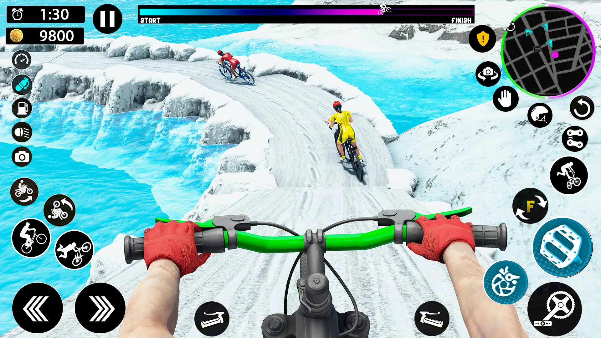 真正的比赛BMX周期特技游戏 真正的比赛BMX周期特技游戏