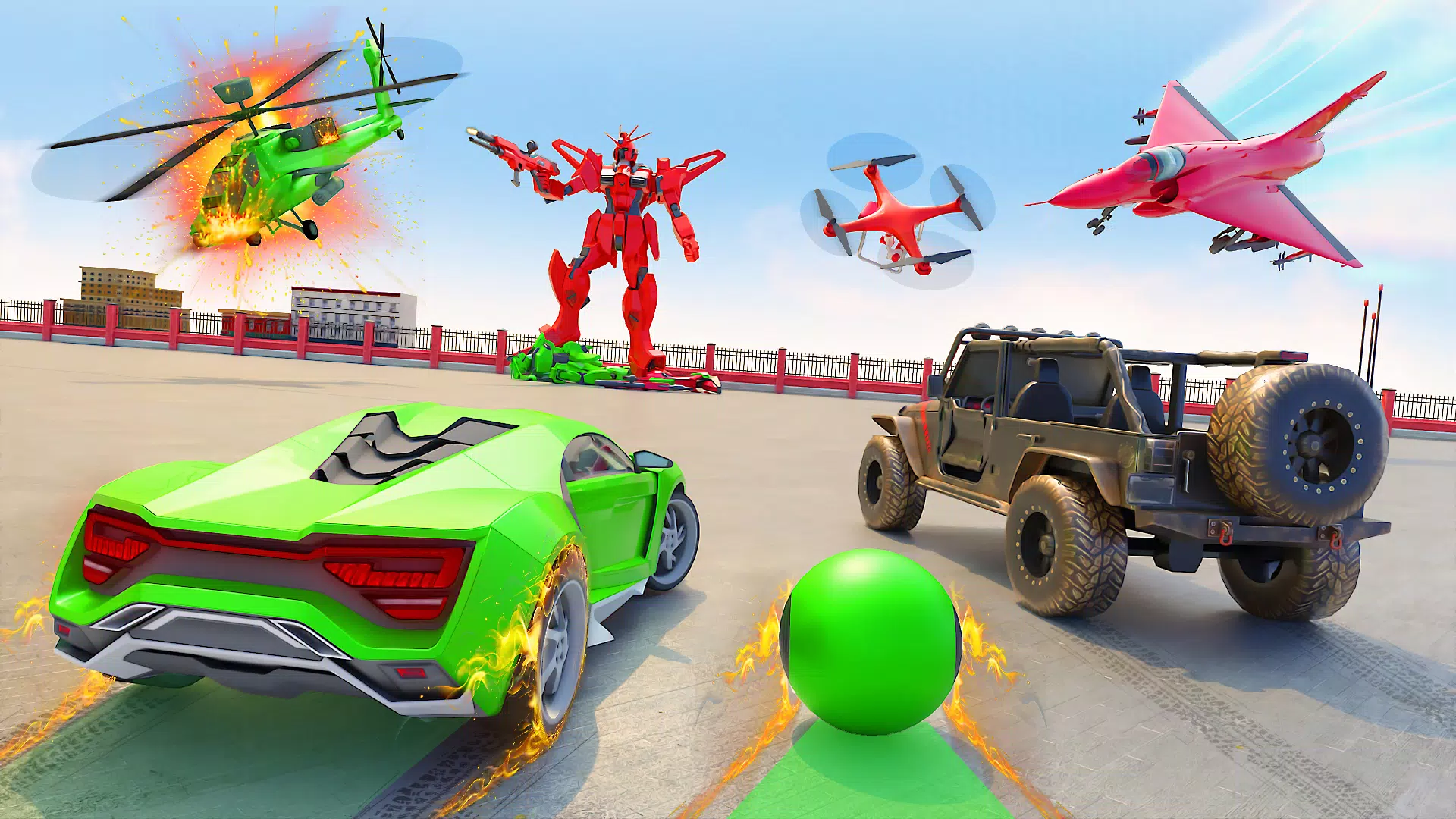 AI机器人汽车变压器游戏 AI机器人汽车变压器游戏