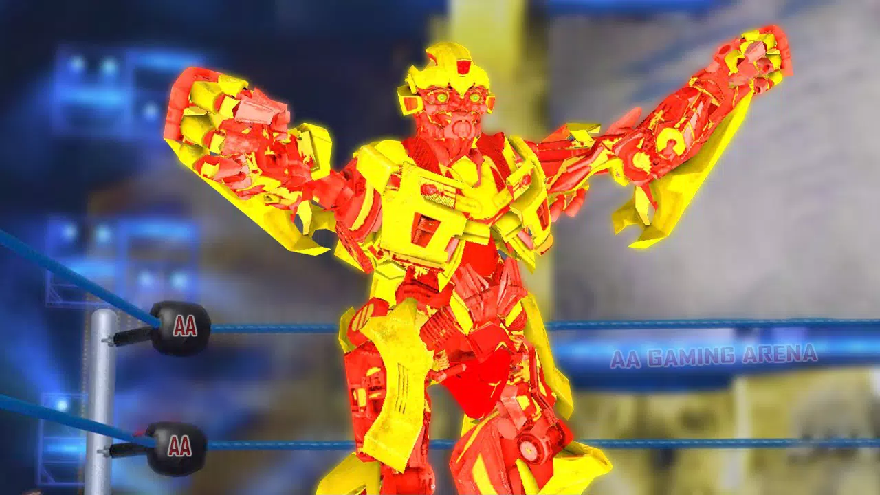 真正的机器人环打和拳击挑战赛