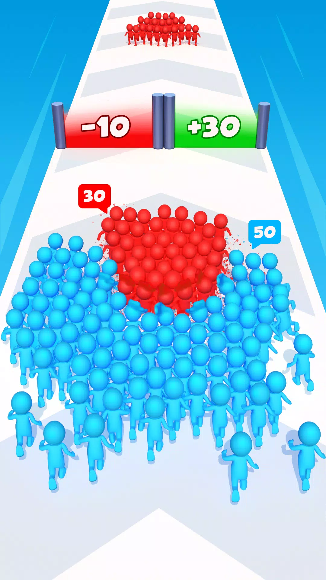 人群控制 – 火柴人游戏 Stickman War 3D