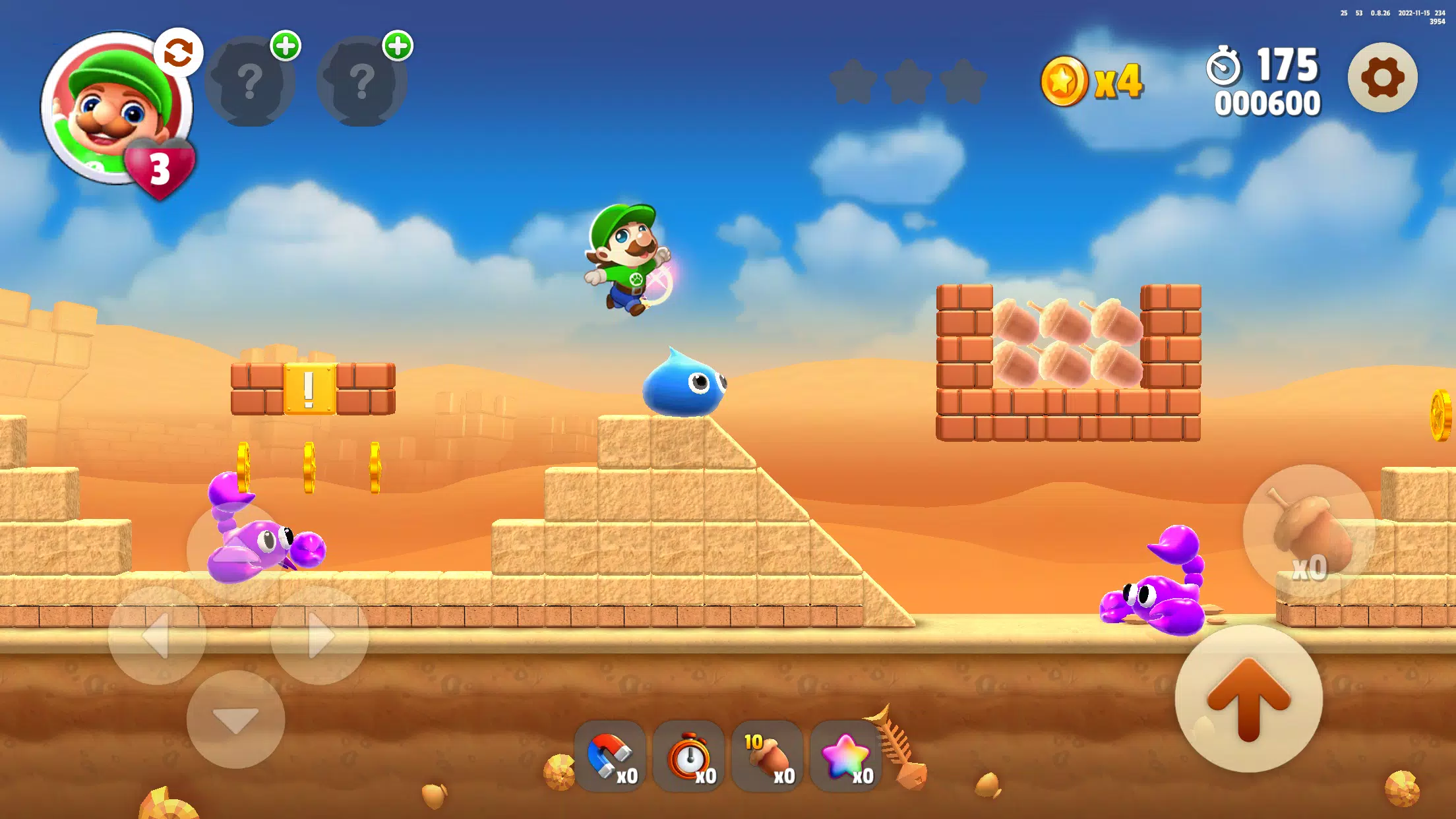 Super Run Bob: 跳跃冒险丛林游戏 Super Run Bob: 跳跃冒险丛林游戏