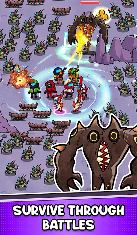 太空幸存者:合并与战斗 太空幸存者:合并与战斗