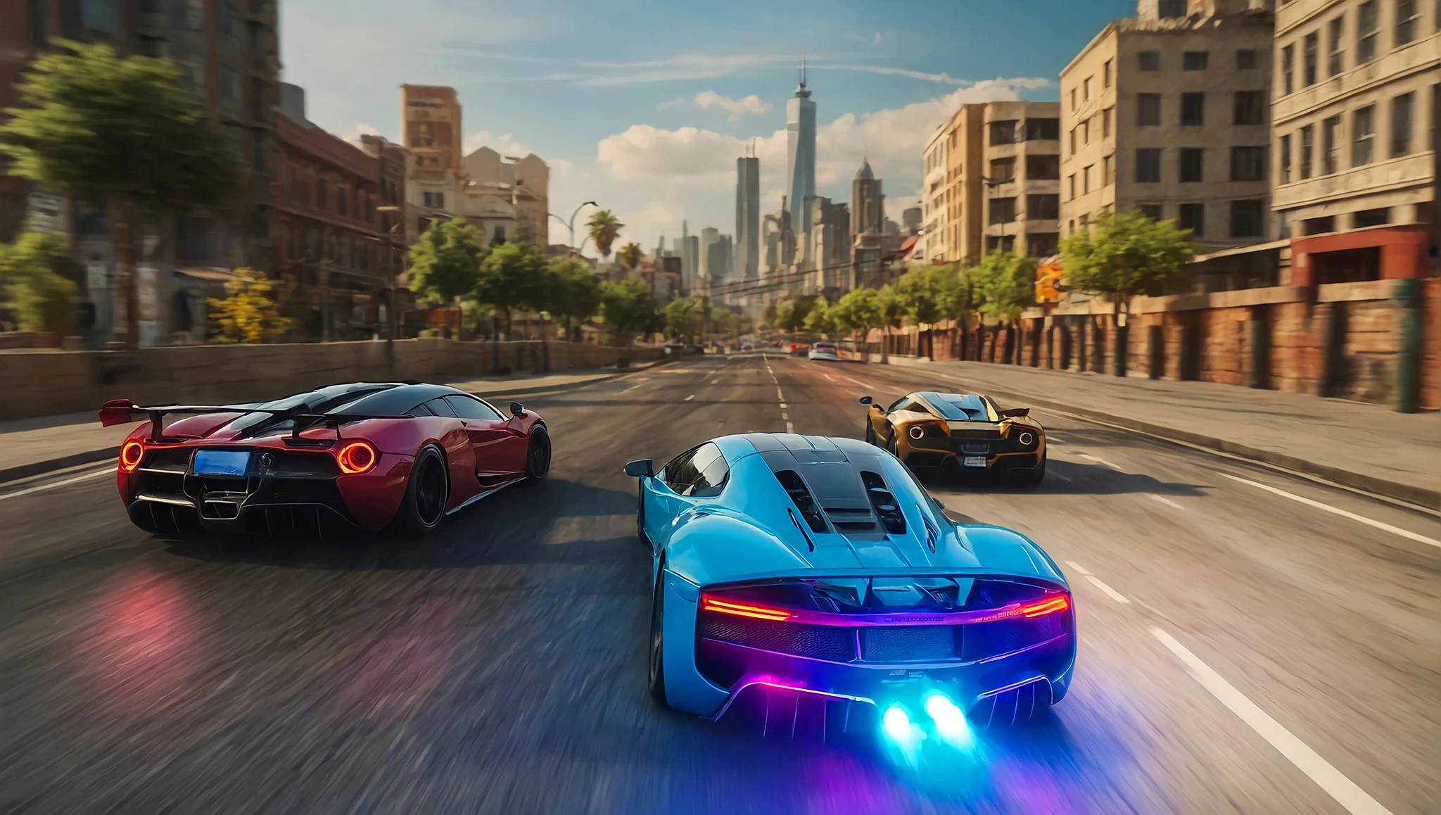 都市混战:城市竞速