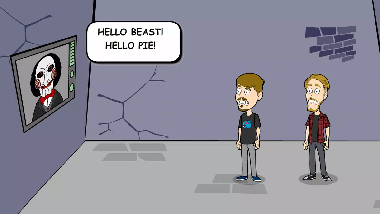 野兽vs饼锯陷阱