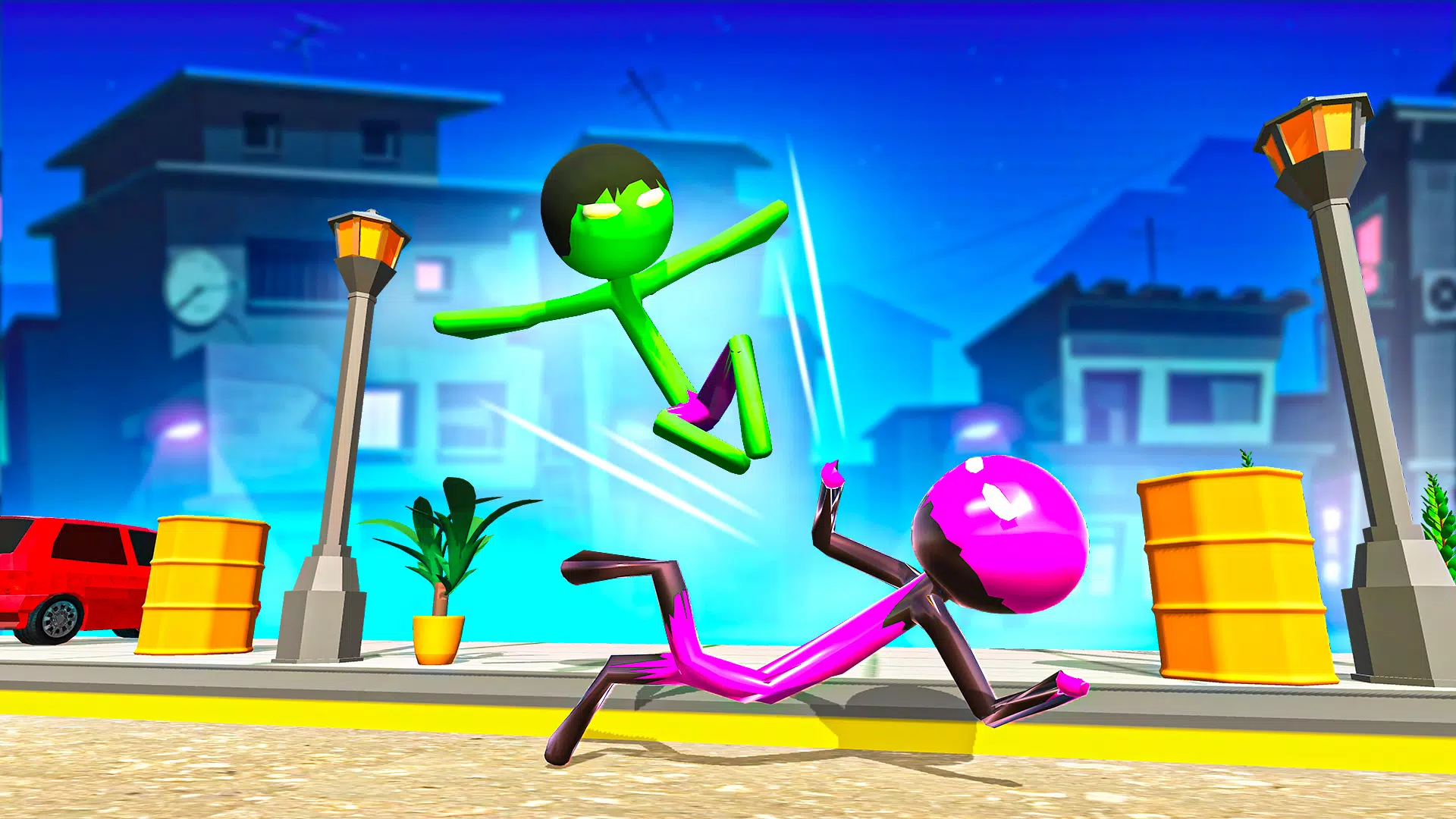 火柴人街头格斗游戏