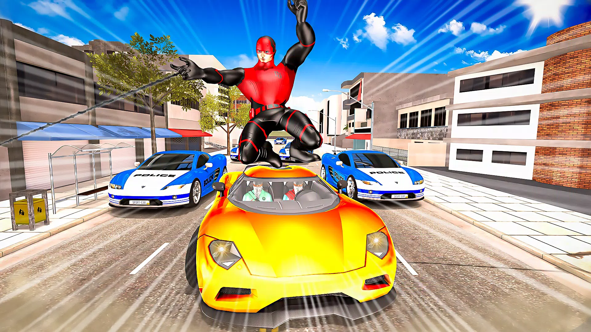 超级铁绳英雄救援3D