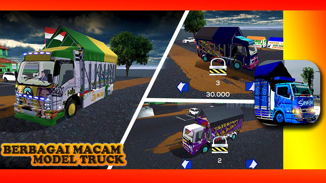 卡车Basuri Telolet Nusantara 卡车Basuri Telolet Nusantara