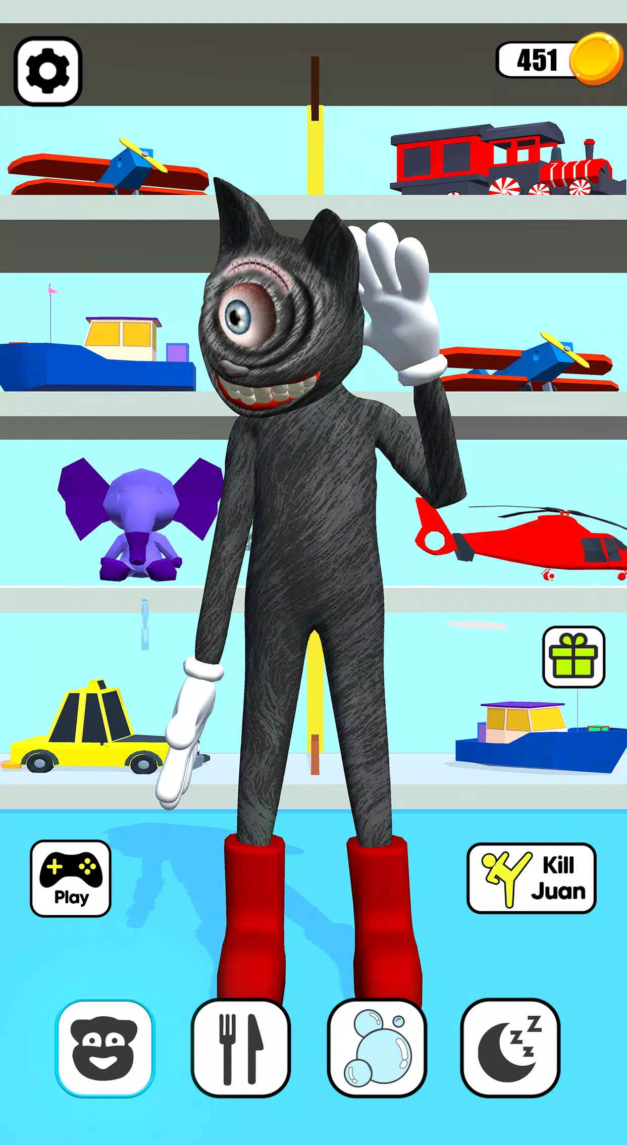 可怕的会说话的胡安:邪恶的猫 可怕的会说话的胡安:邪恶的猫